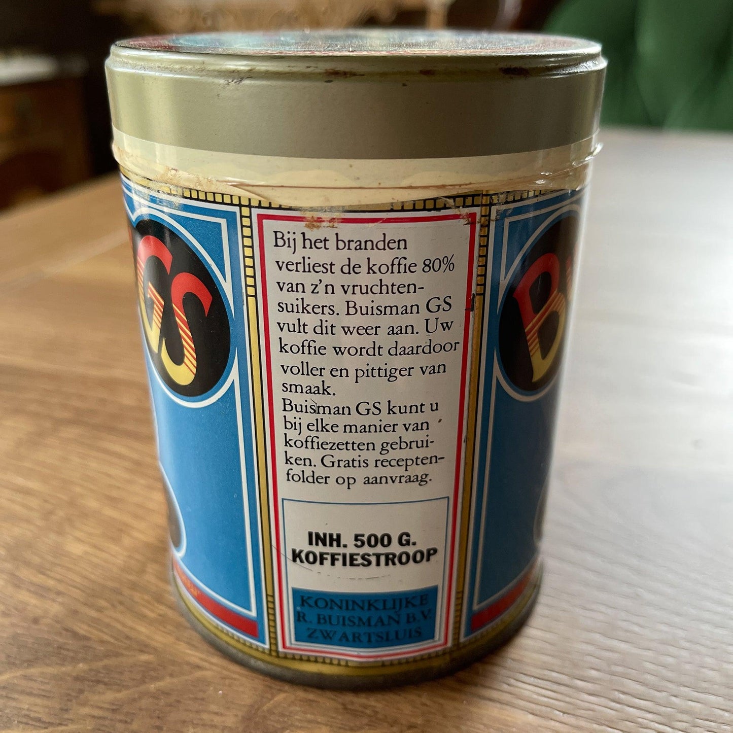 Buisman Koffiestroop blik (ongeopend) - Bamestra Curiosa