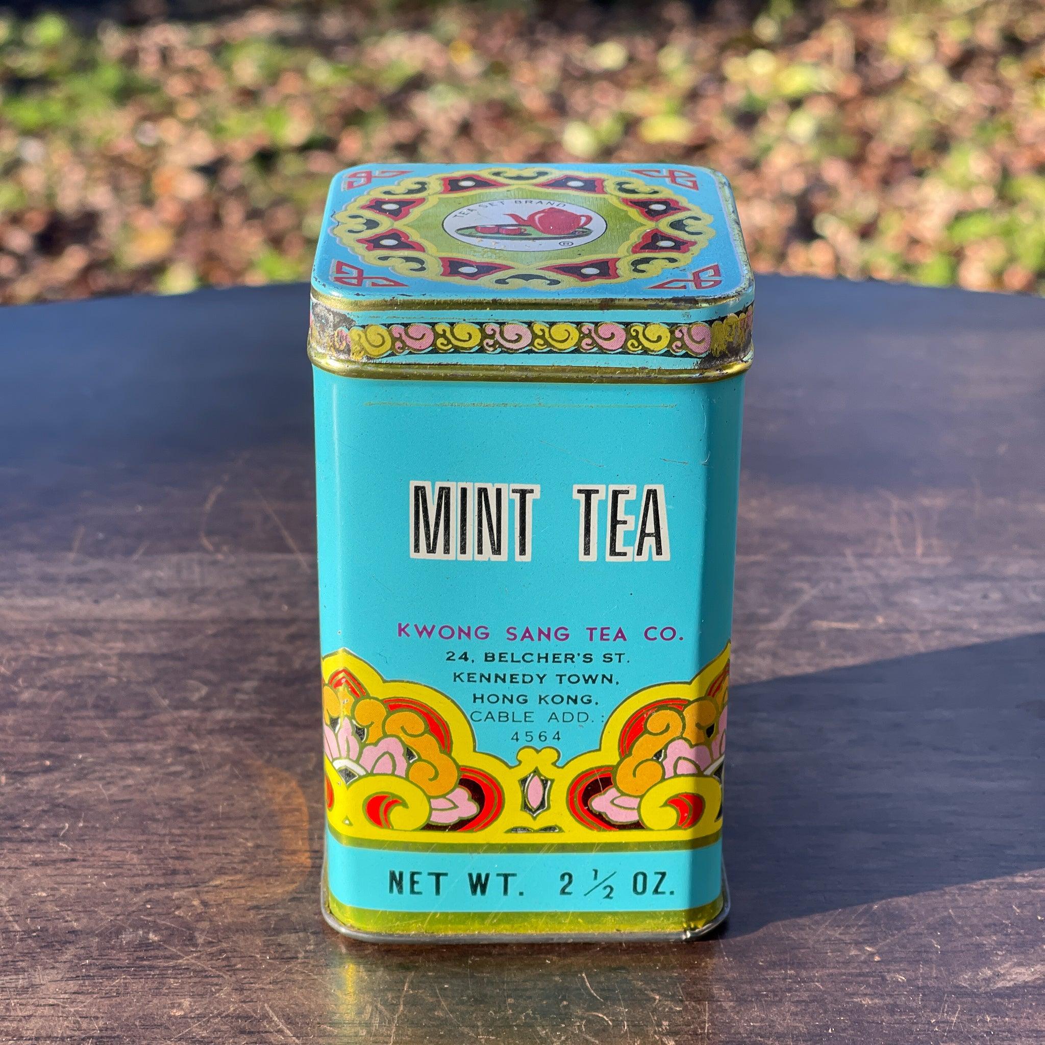 Chinese Mint Tea blikje - Bamestra Curiosa