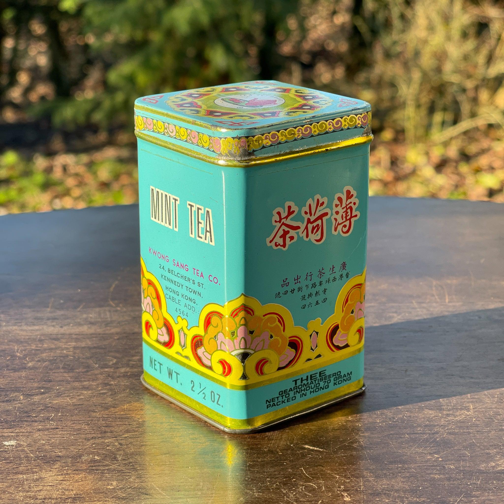 Chinese Mint Tea blikje - Bamestra Curiosa