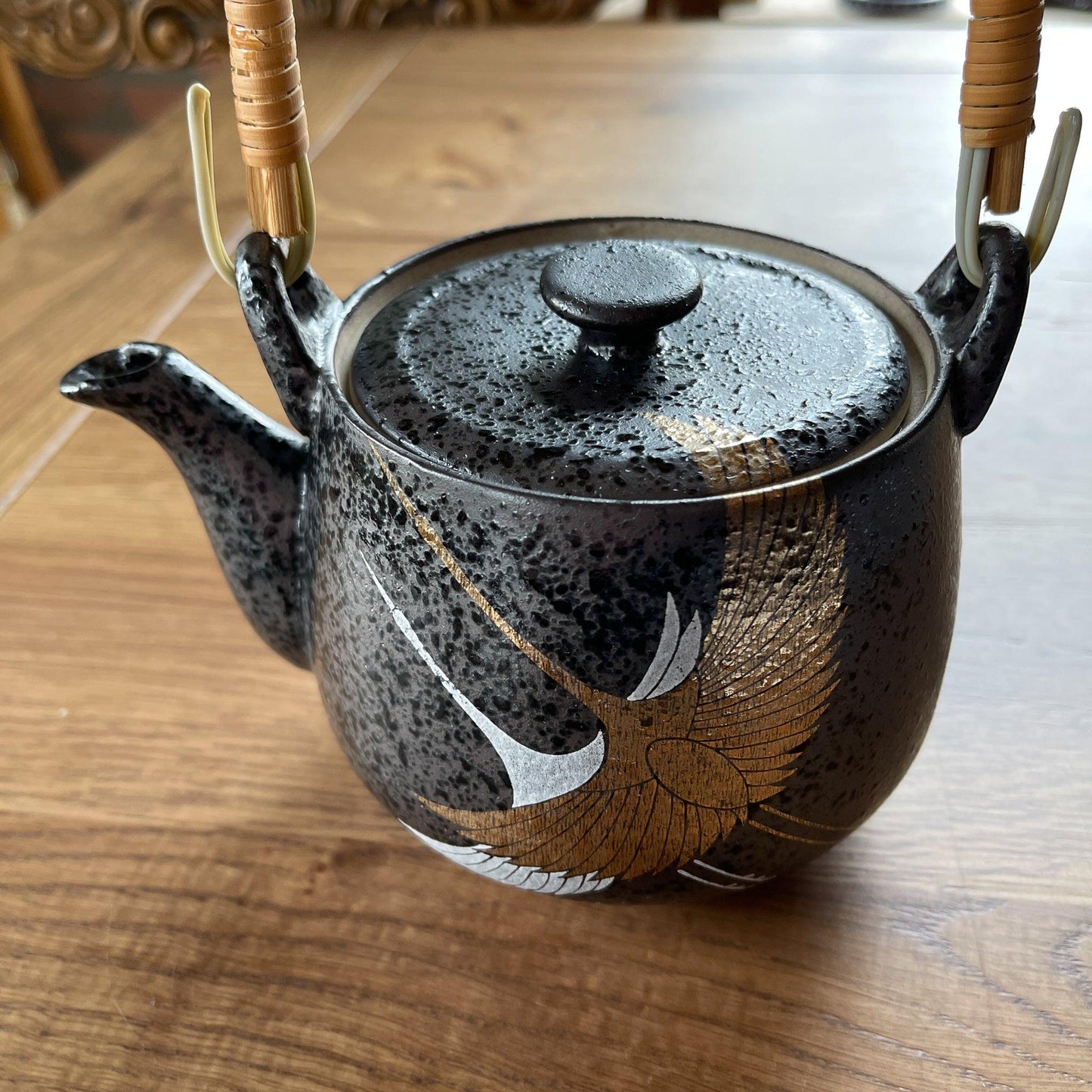 Chinese theepot met 3 kopjes - Bamestra Curiosa