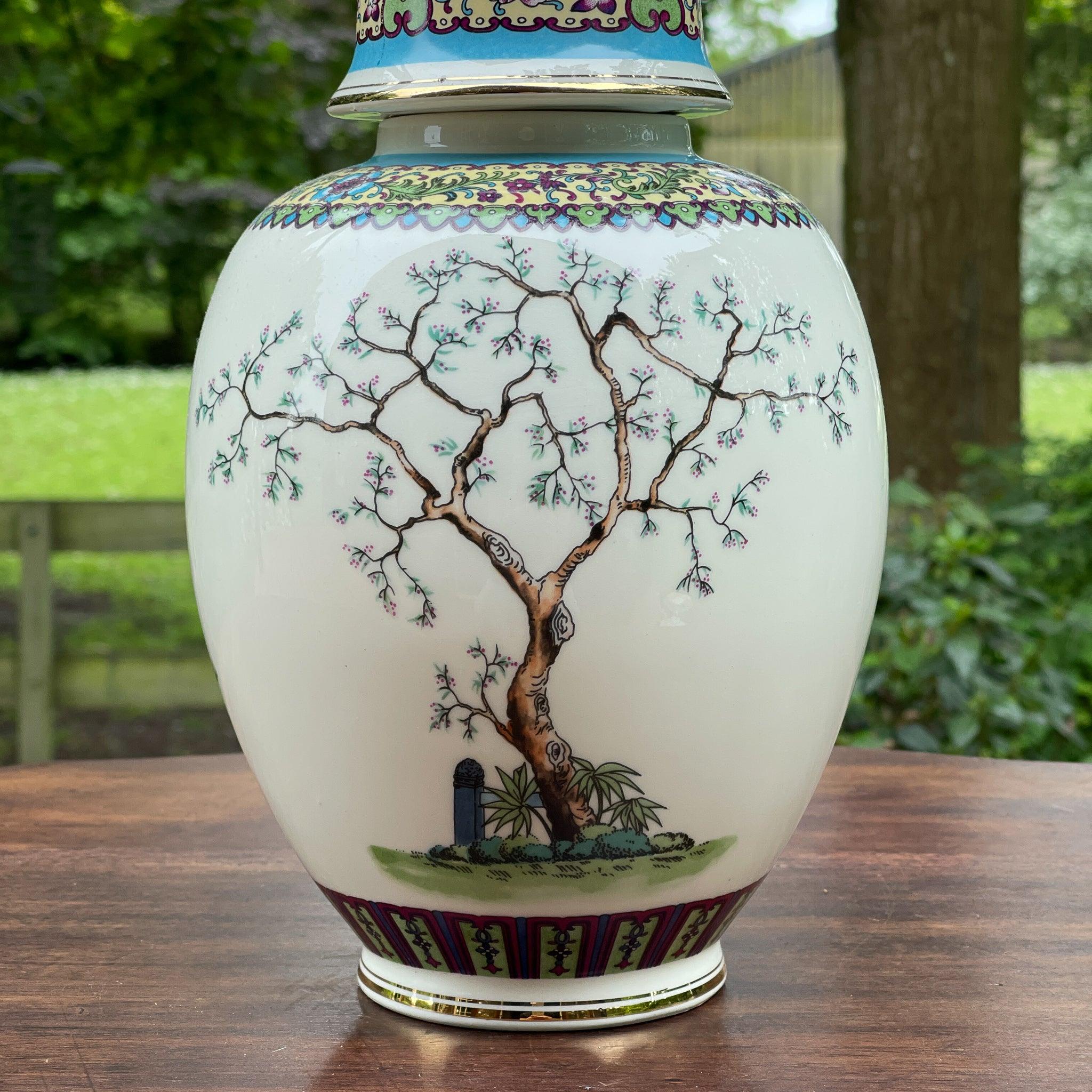 Chinese vaas / pot met prachtige levensboom - The Collectionist