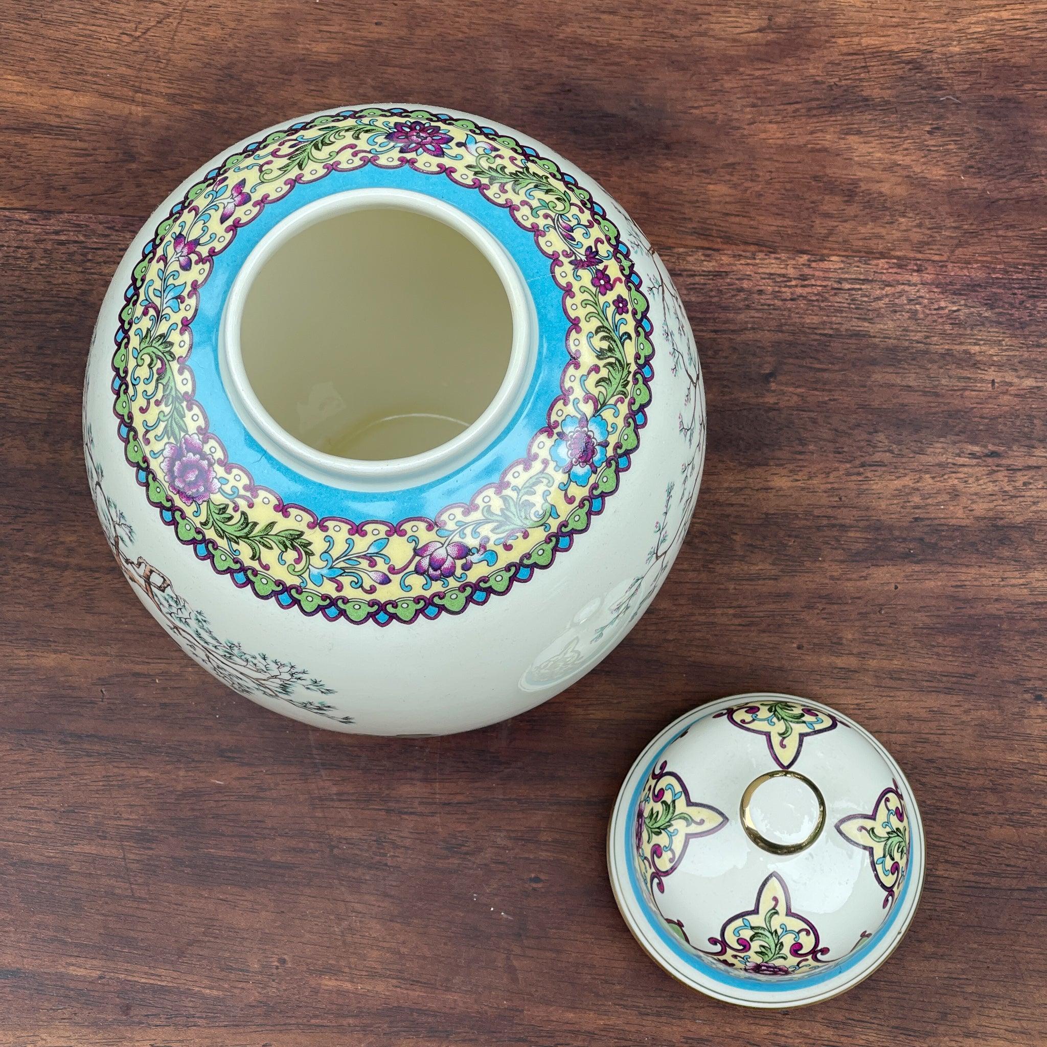 Chinese vaas / pot met prachtige levensboom - The Collectionist