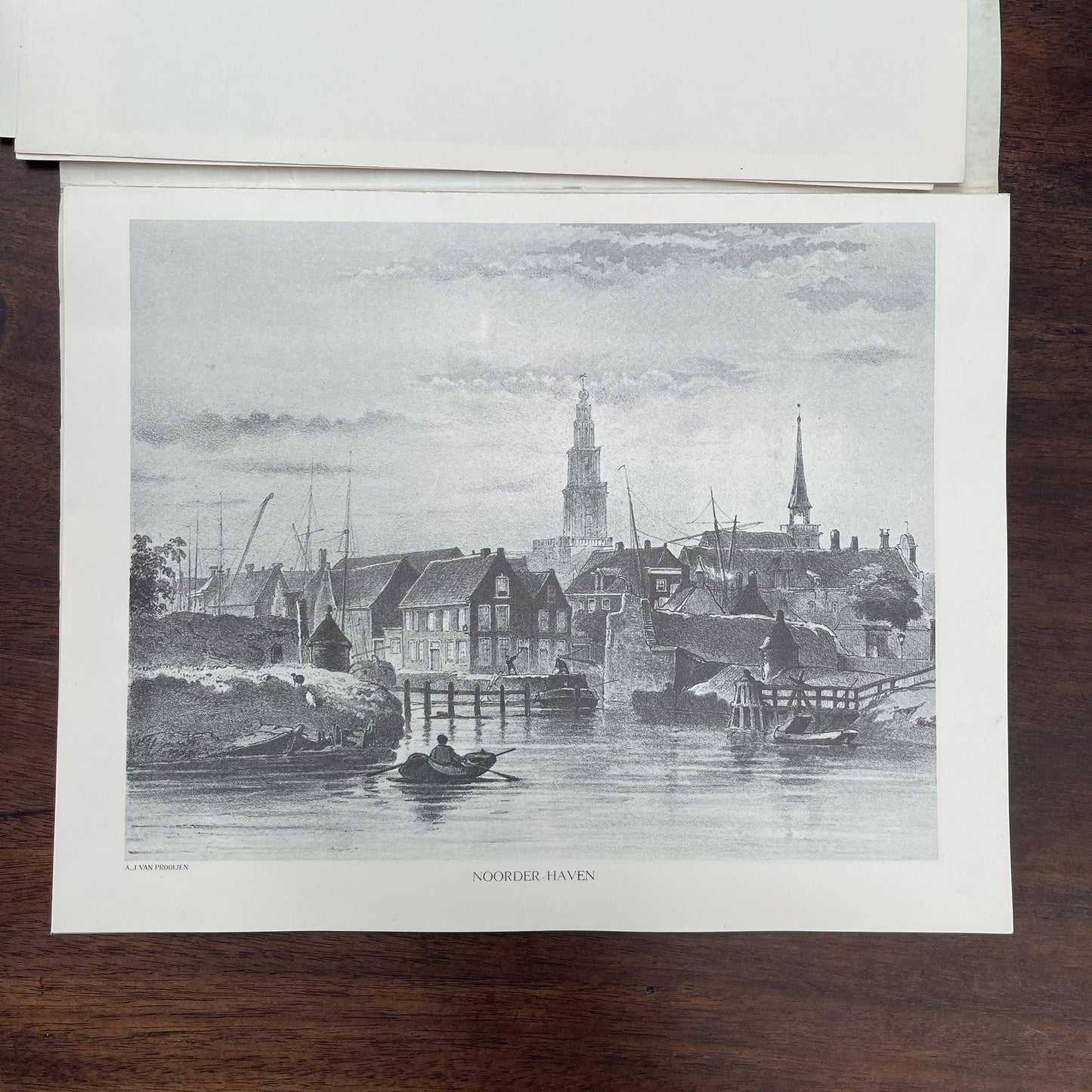 De stad Groningen in 1860, 12 tekeningen - Bamestra Curiosa