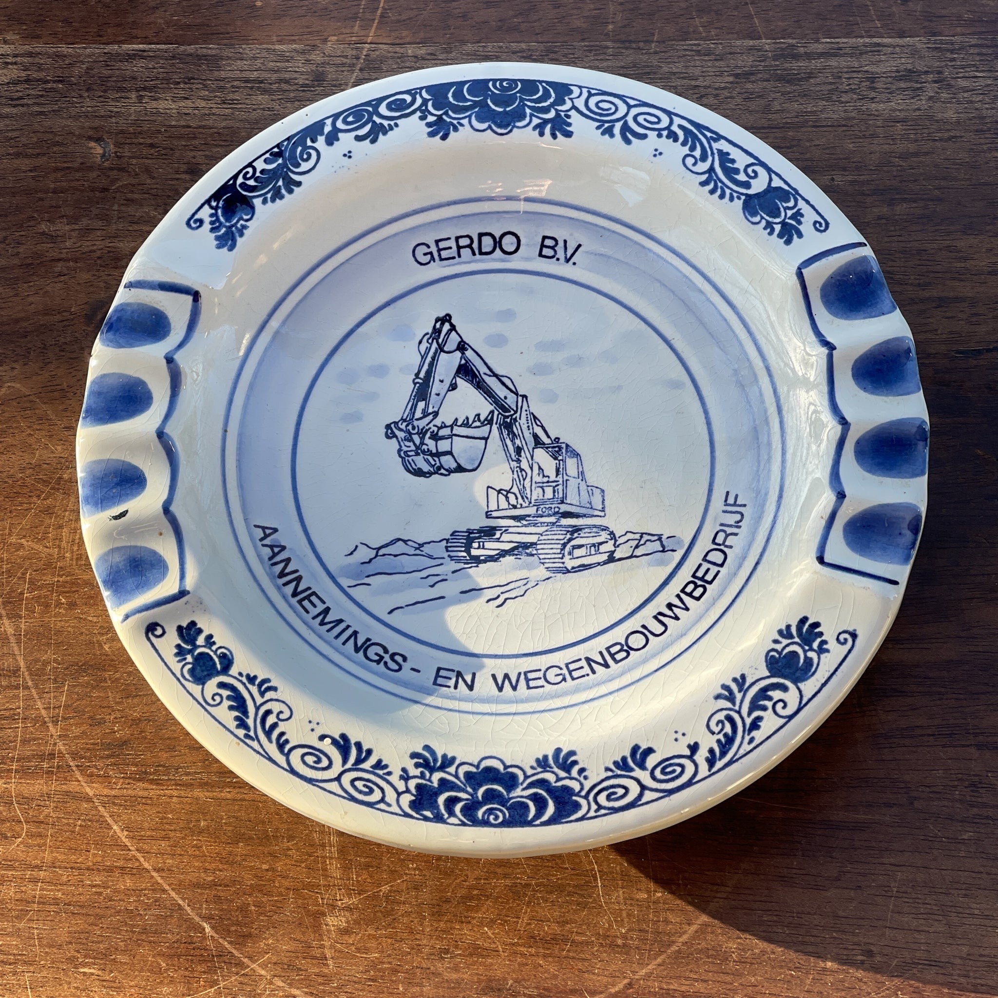 Delfts Blauwe Asbak Gerdo BV. - The Collectionist