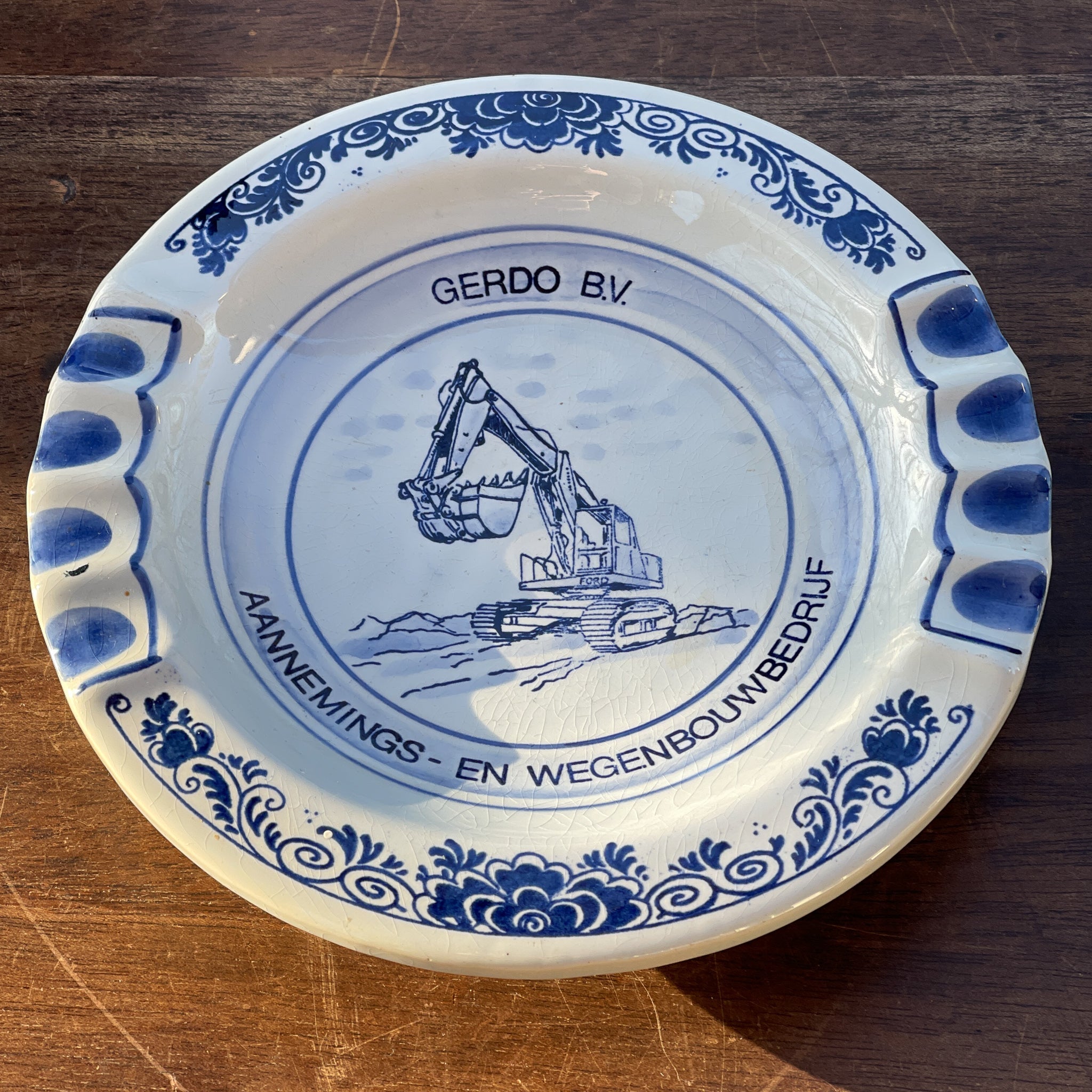 Delfts Blauwe Asbak Gerdo BV. - The Collectionist