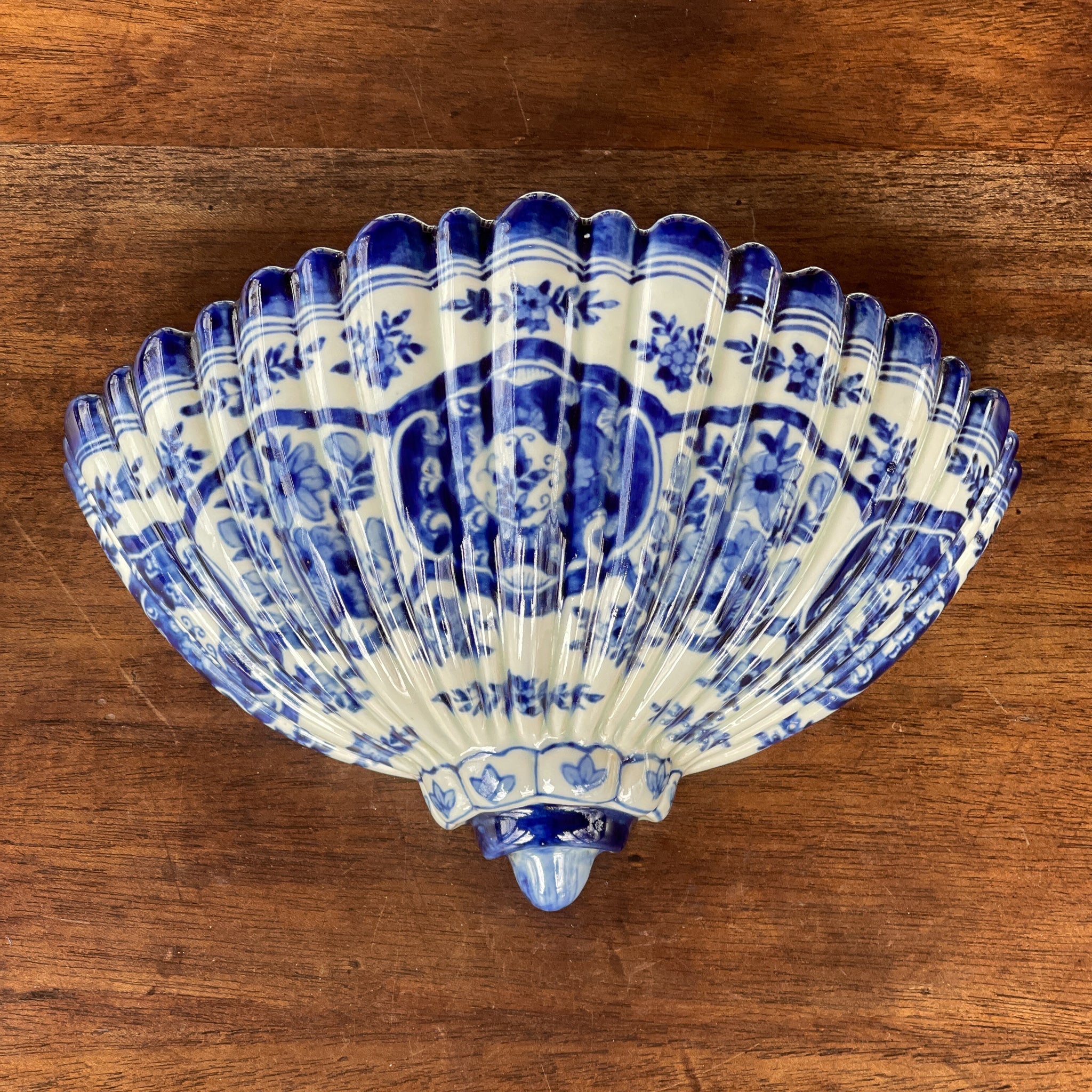 Delfts Blauwe Muurbloembak - The Collectionist