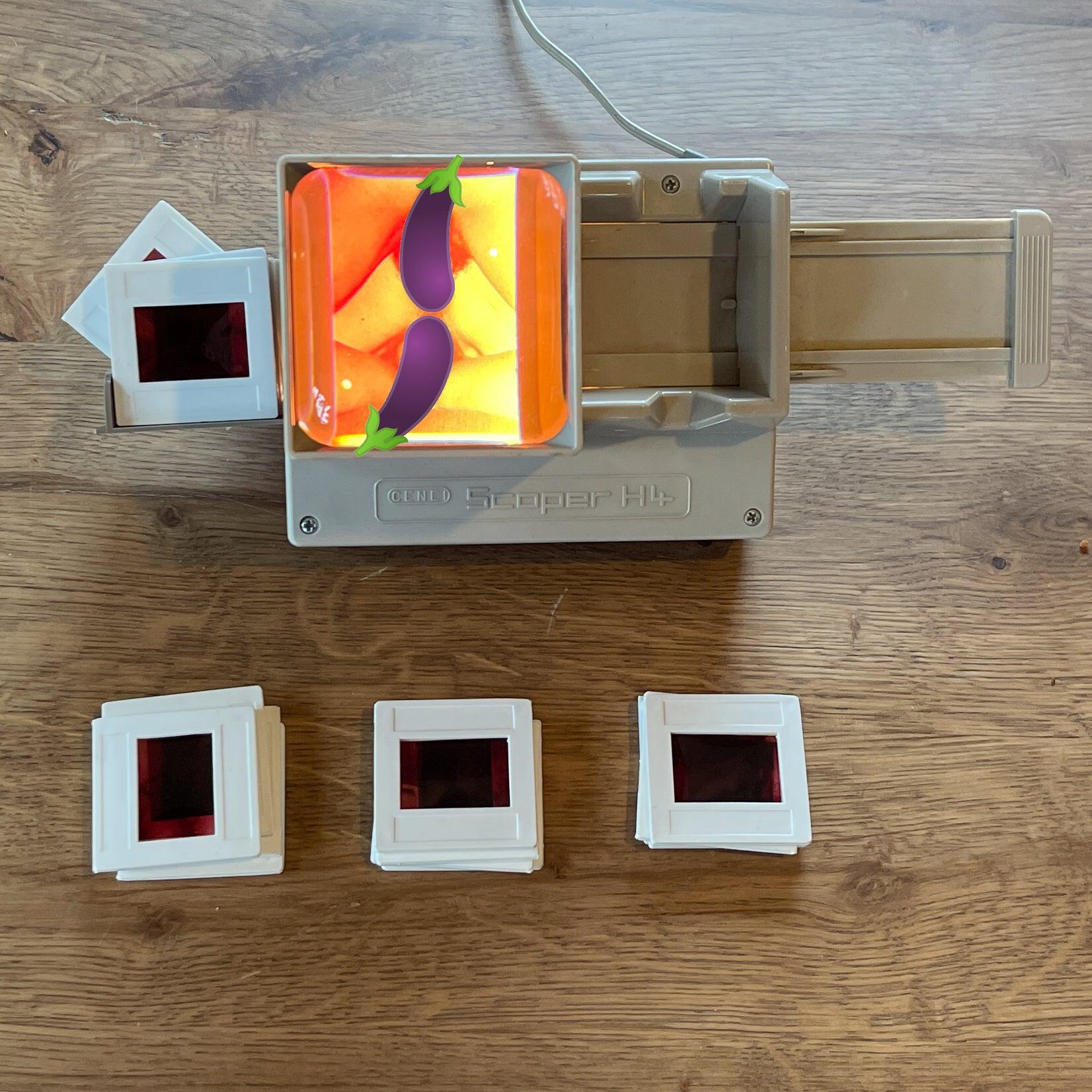 Diaviewer met 22 Porno dia's - The Collectionist