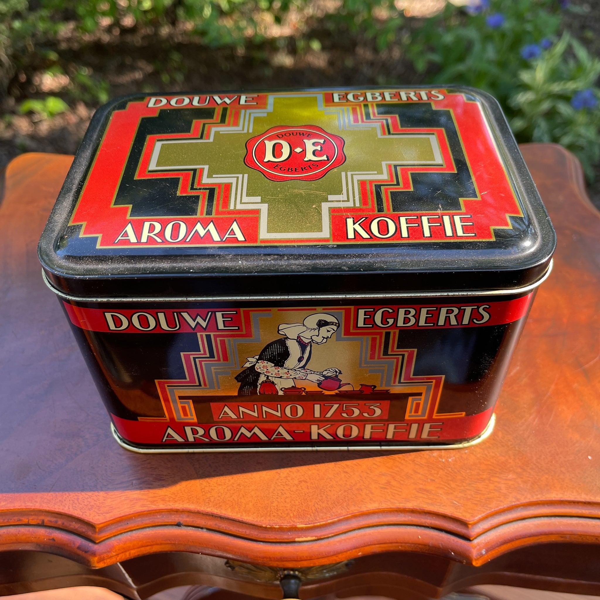 Douwe Egberts aroma koffie bewaarblik - The Collectionist