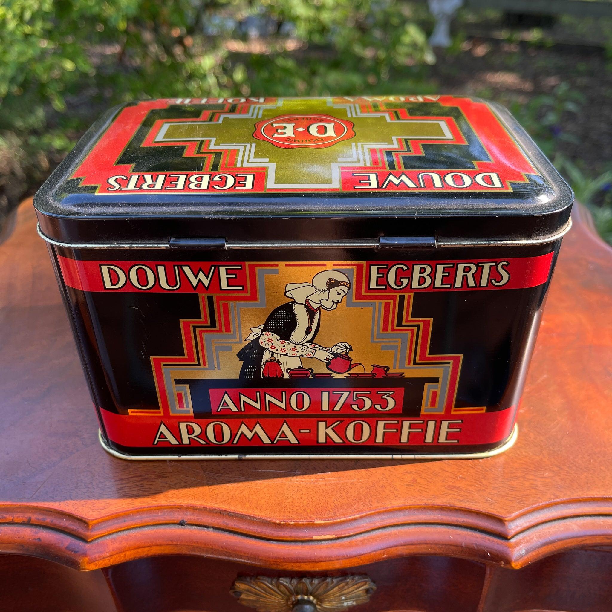 Douwe Egberts aroma koffie bewaarblik - The Collectionist