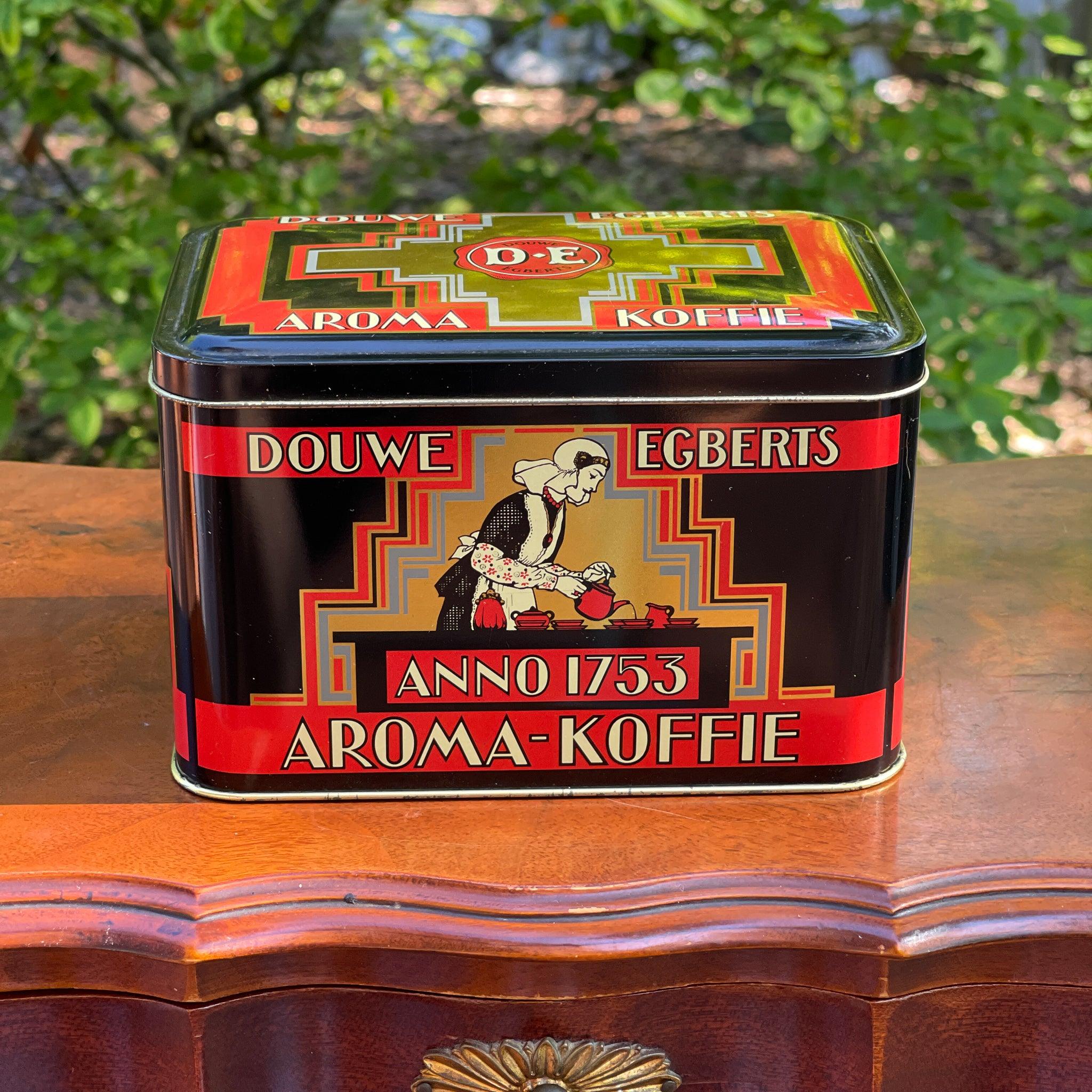 Douwe Egberts aroma koffie bewaarblik - The Collectionist