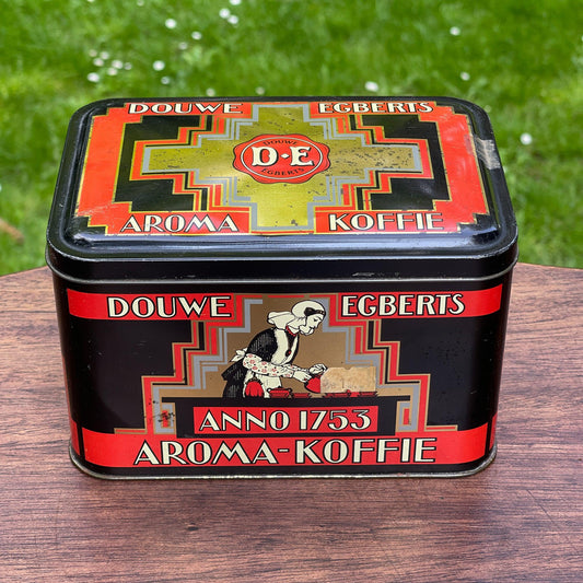 Douwe Egberts Koffie bewaarblik - Bamestra Curiosa