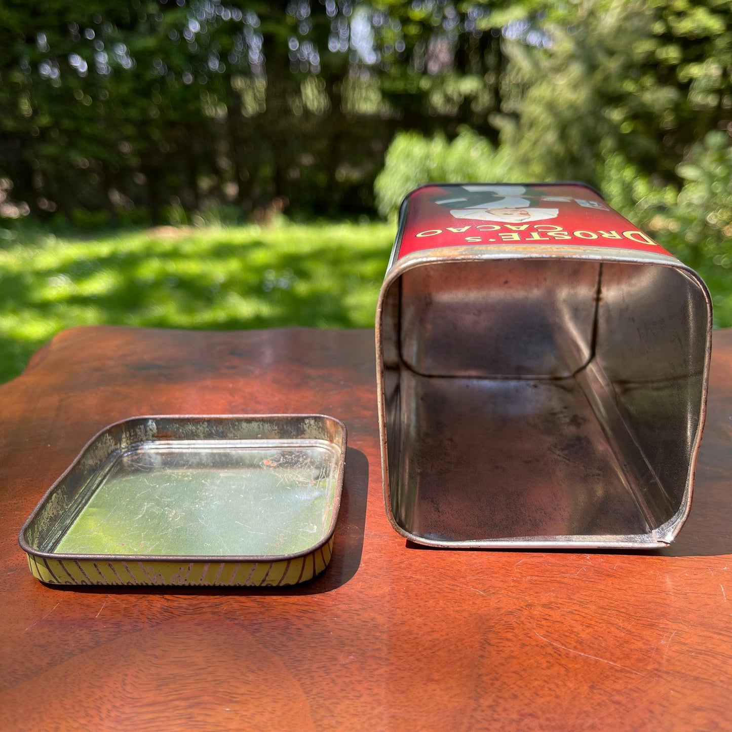 Droste Cacao blikje - Bamestra Curiosa