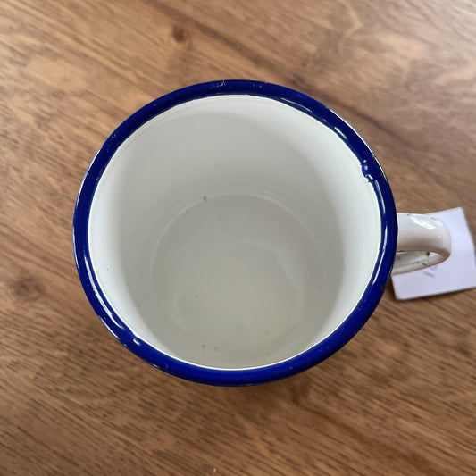 Emaille beker - Bamestra Curiosa