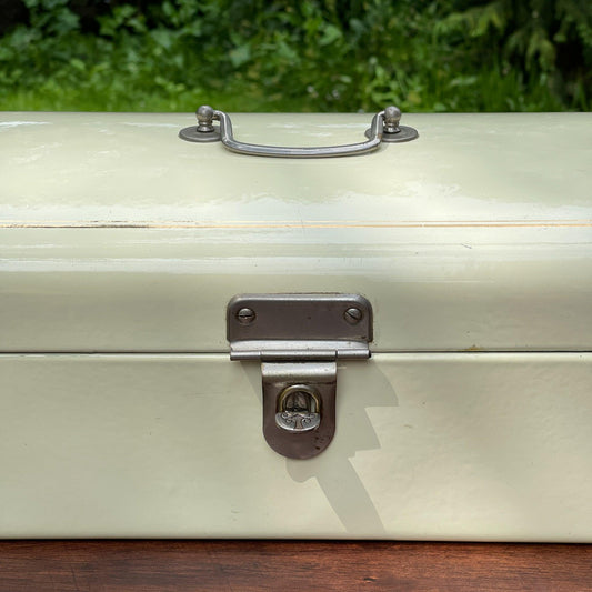 Emaille broodtrommel - Bamestra Curiosa