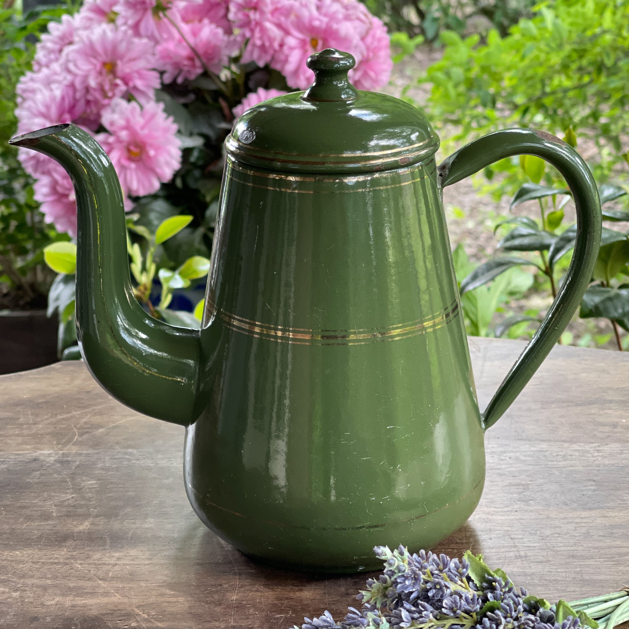 Emaille Koffiepot of Theepot - The Collectionist