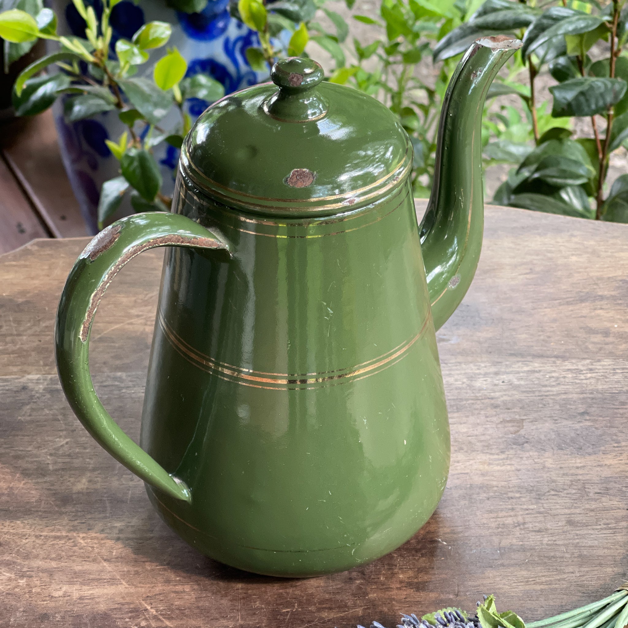 Emaille Koffiepot of Theepot - The Collectionist