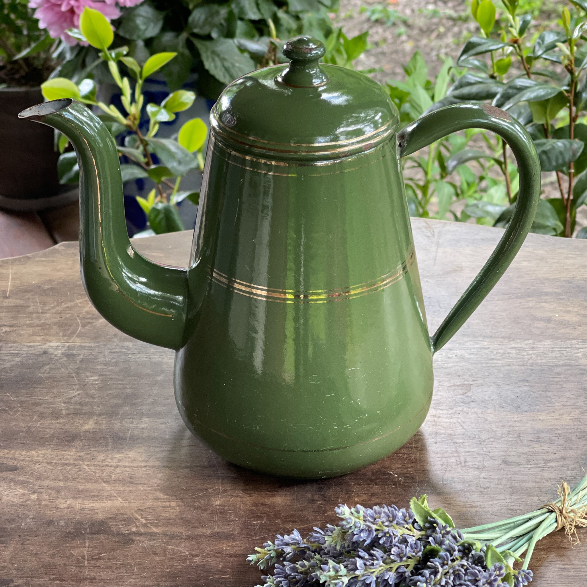 Emaille Koffiepot of Theepot - The Collectionist