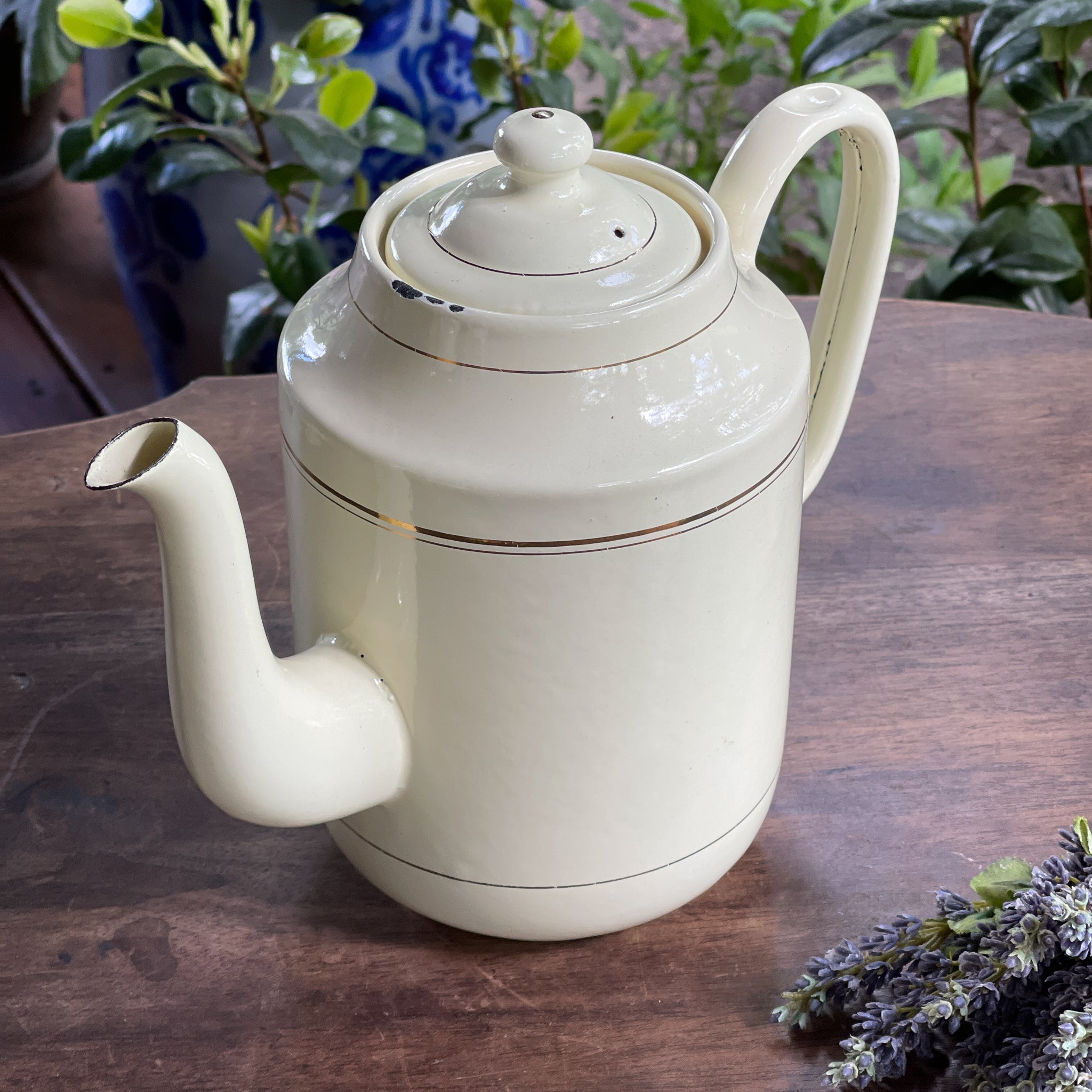 Emaille Koffiepot of Theepot - The Collectionist