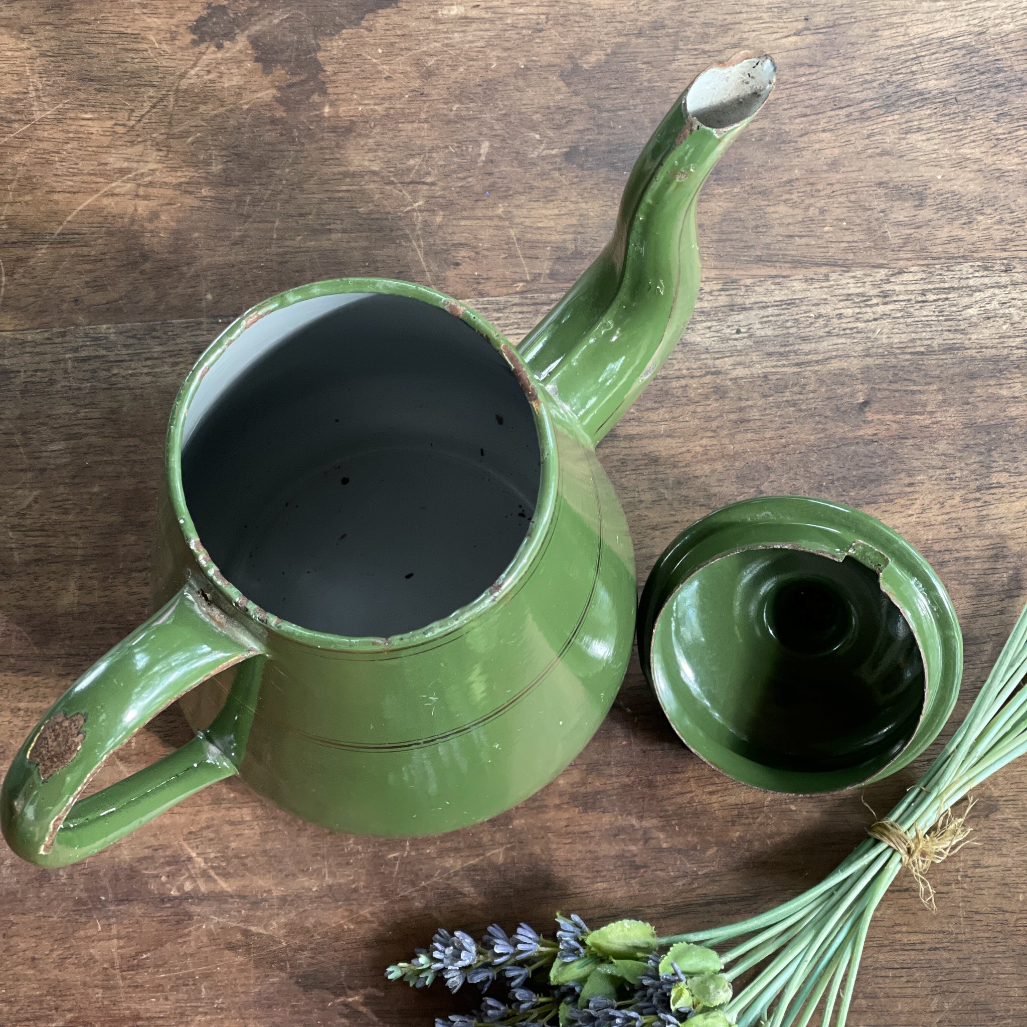 Emaille Koffiepot of Theepot - The Collectionist