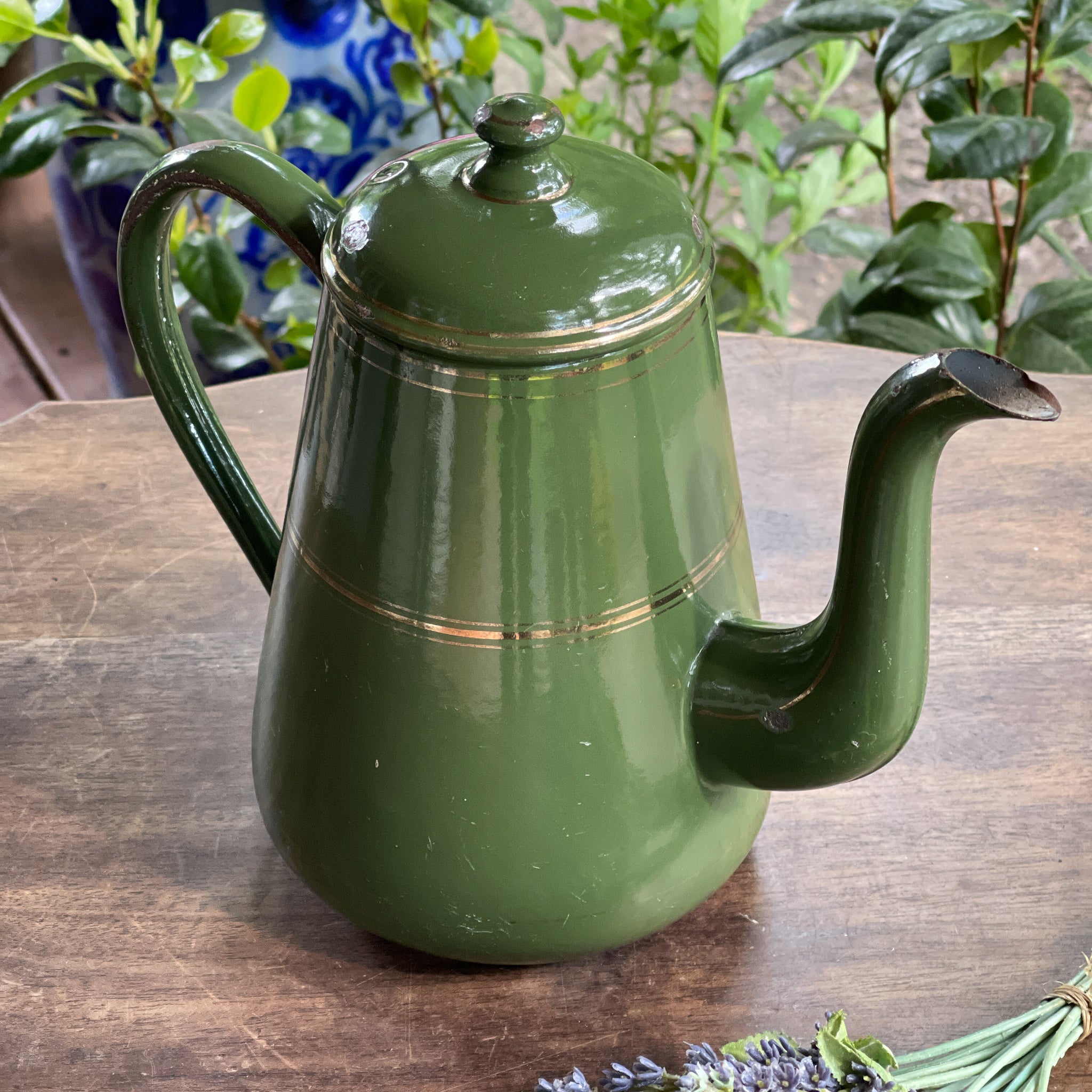 Emaille Koffiepot of Theepot - The Collectionist