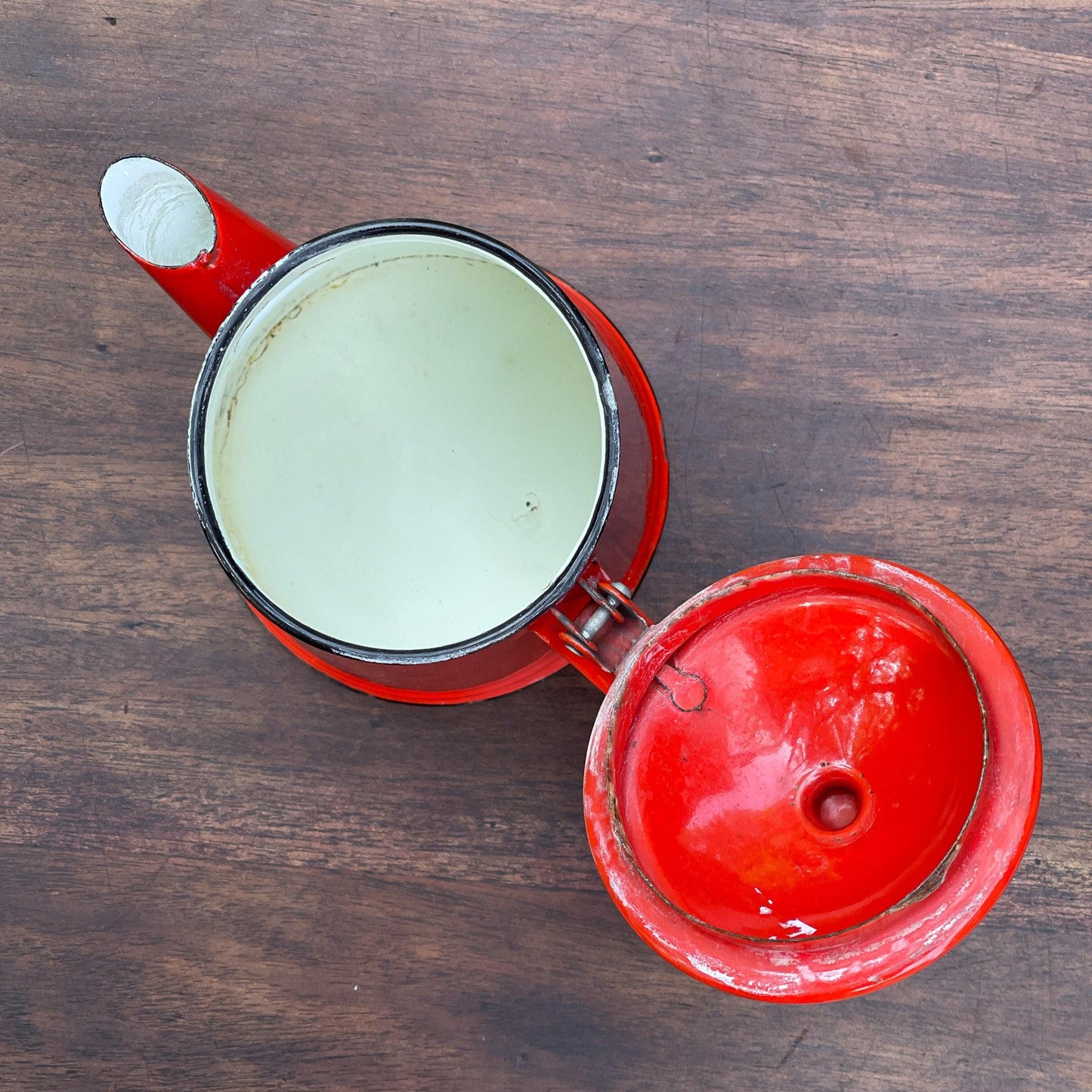 Emaille koffiepot / theepot - Bamestra Curiosa