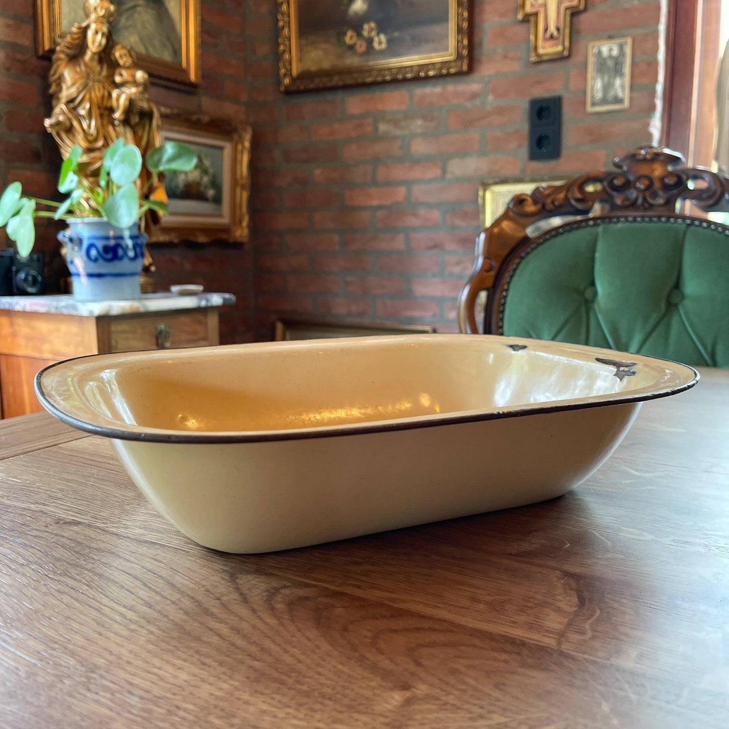 Emaille ovenschaal - Bamestra Curiosa