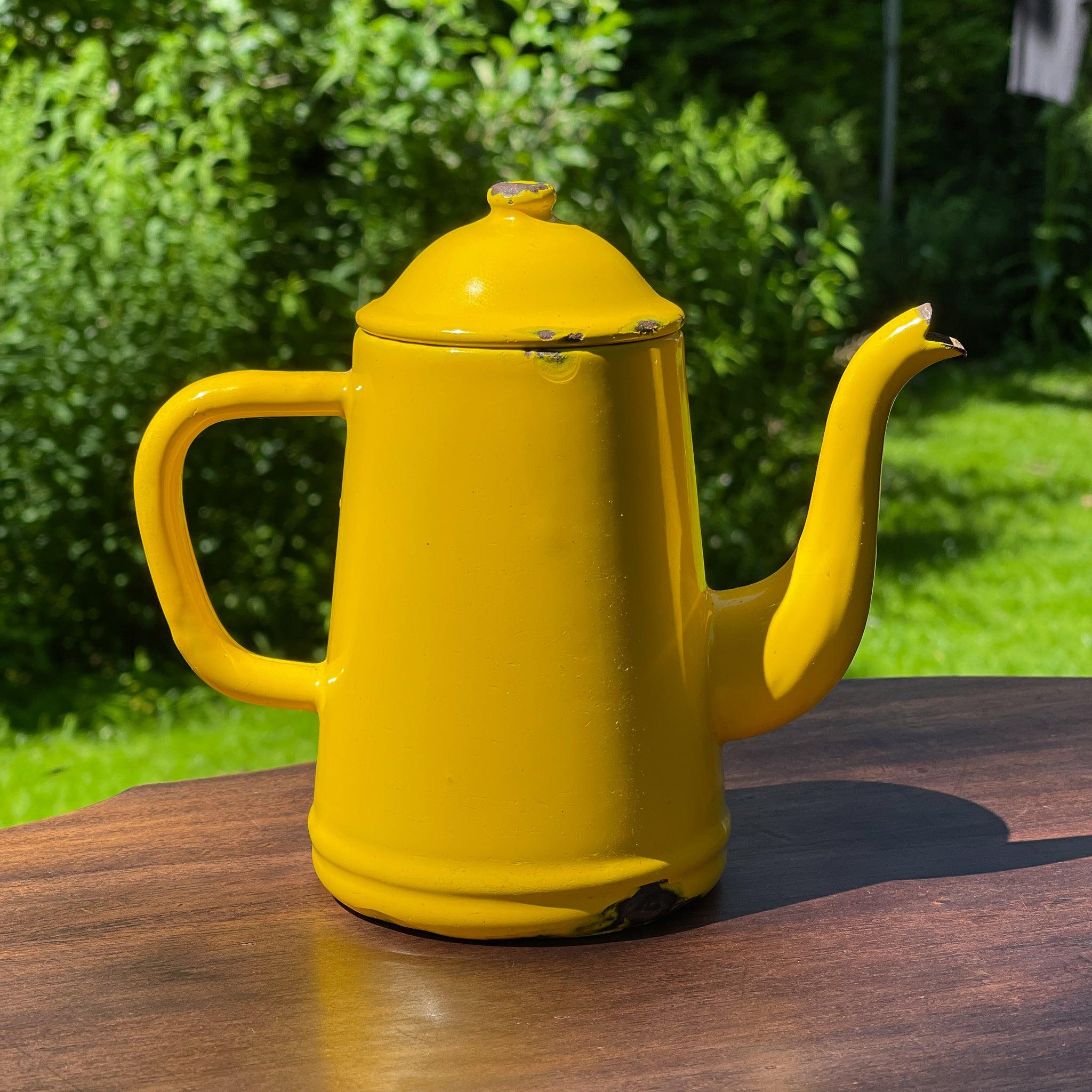 Emaille theepot / koffiepot - The Collectionist