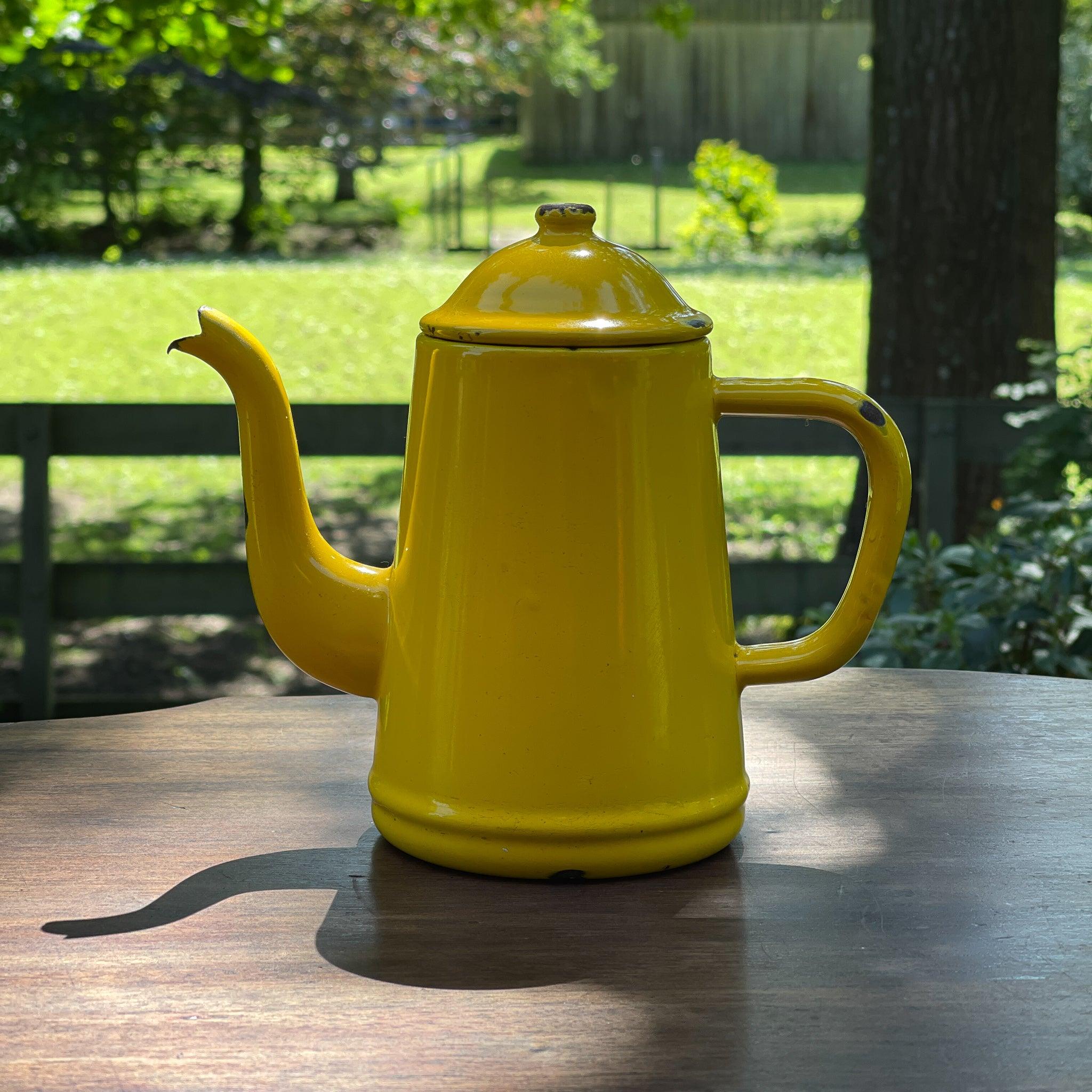 Emaille theepot / koffiepot - The Collectionist