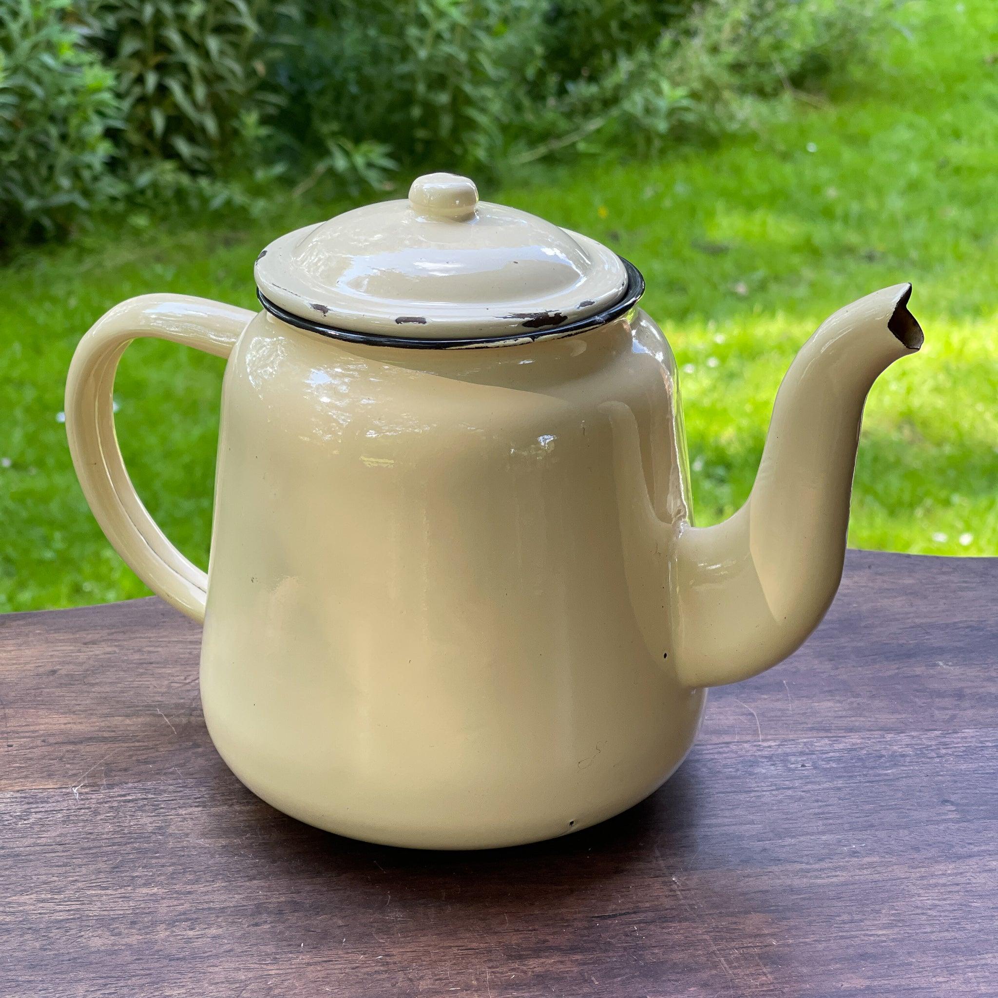 Emaille theepot / koffiepot - The Collectionist