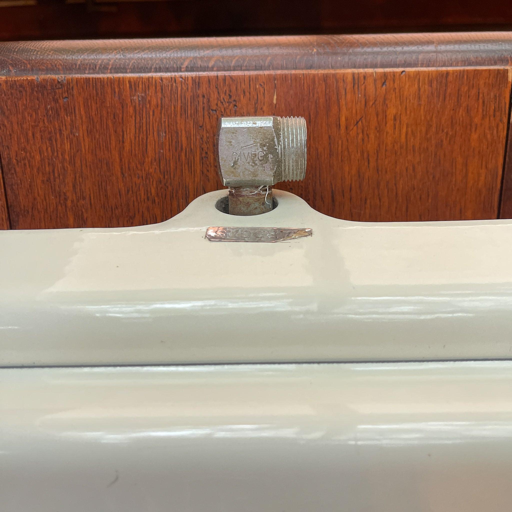 Emaille tweepits gasstel van Ataq - The Collectionist