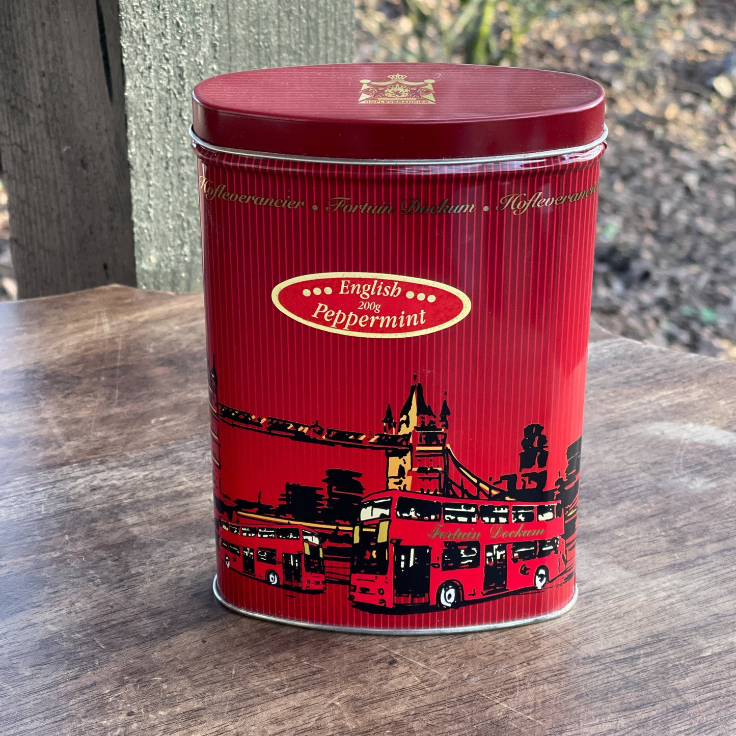 English Peppermint Blik Van Hofleverancier Fortuin Dockum - The Collectionist