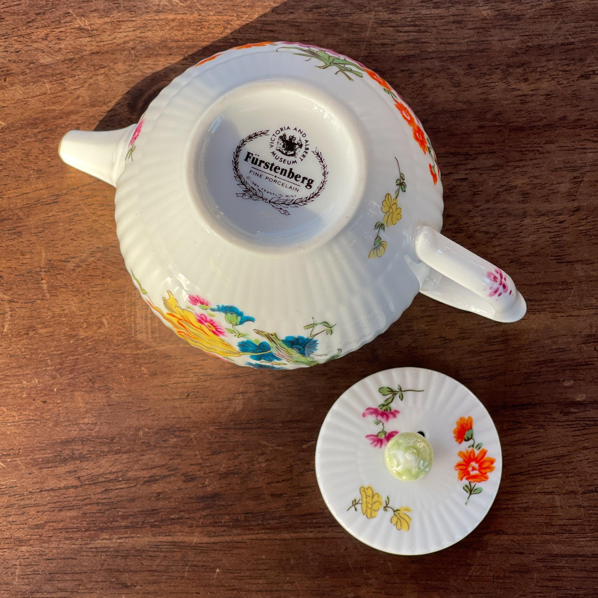 Franklin Mint replica theepot Fürstenberg - The Collectionist