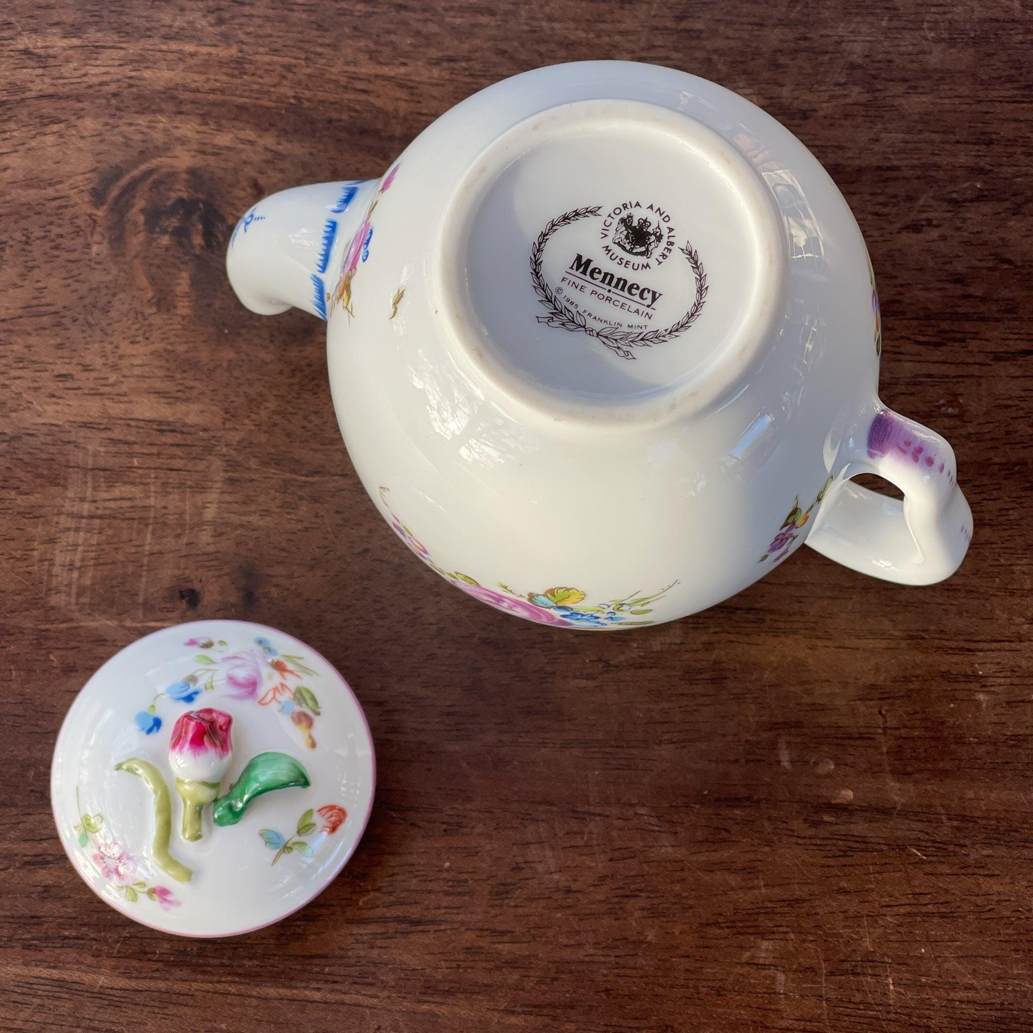 Franklin Mint replica theepot Menneey - The Collectionist