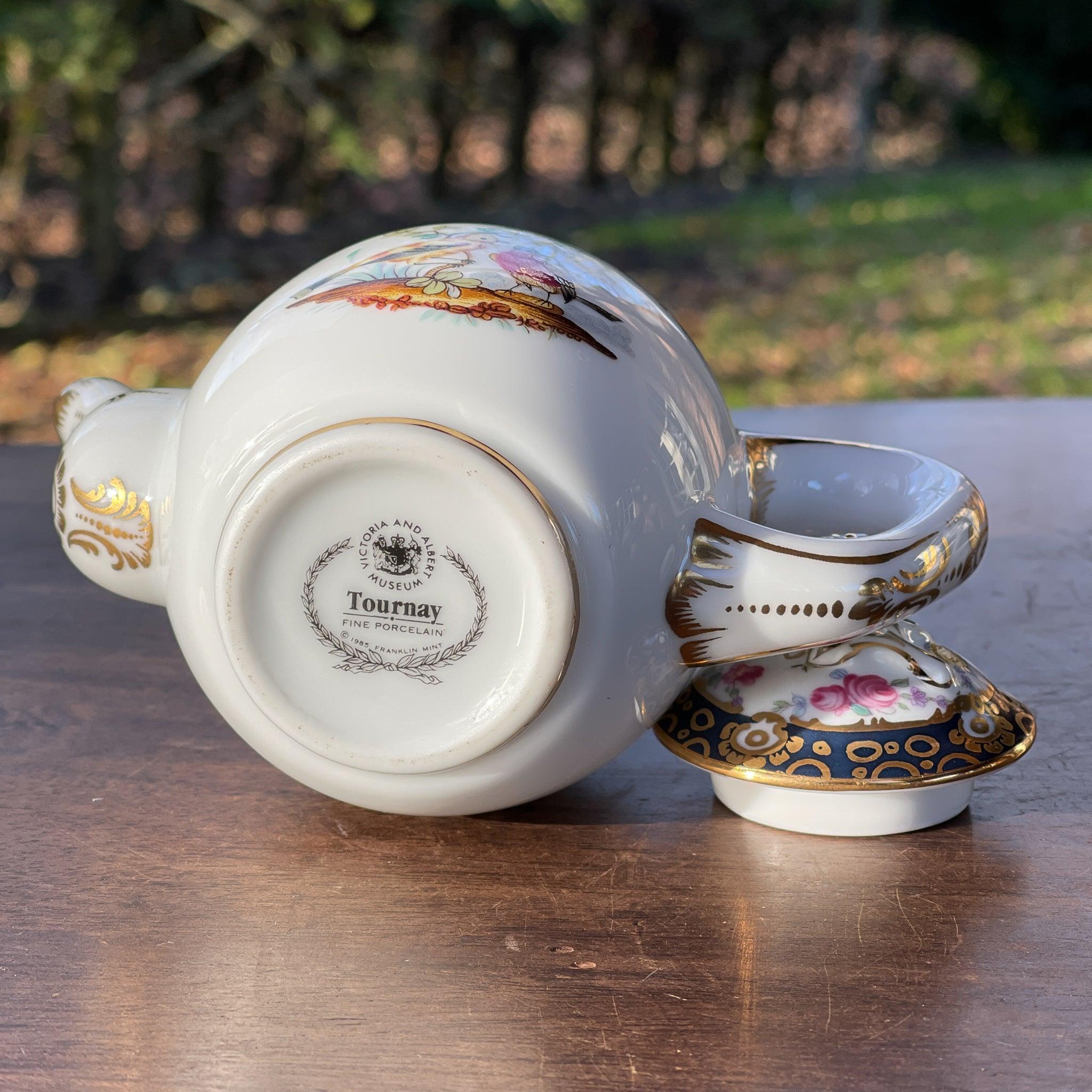 Franklin Mint replica theepot Tournay - The Collectionist