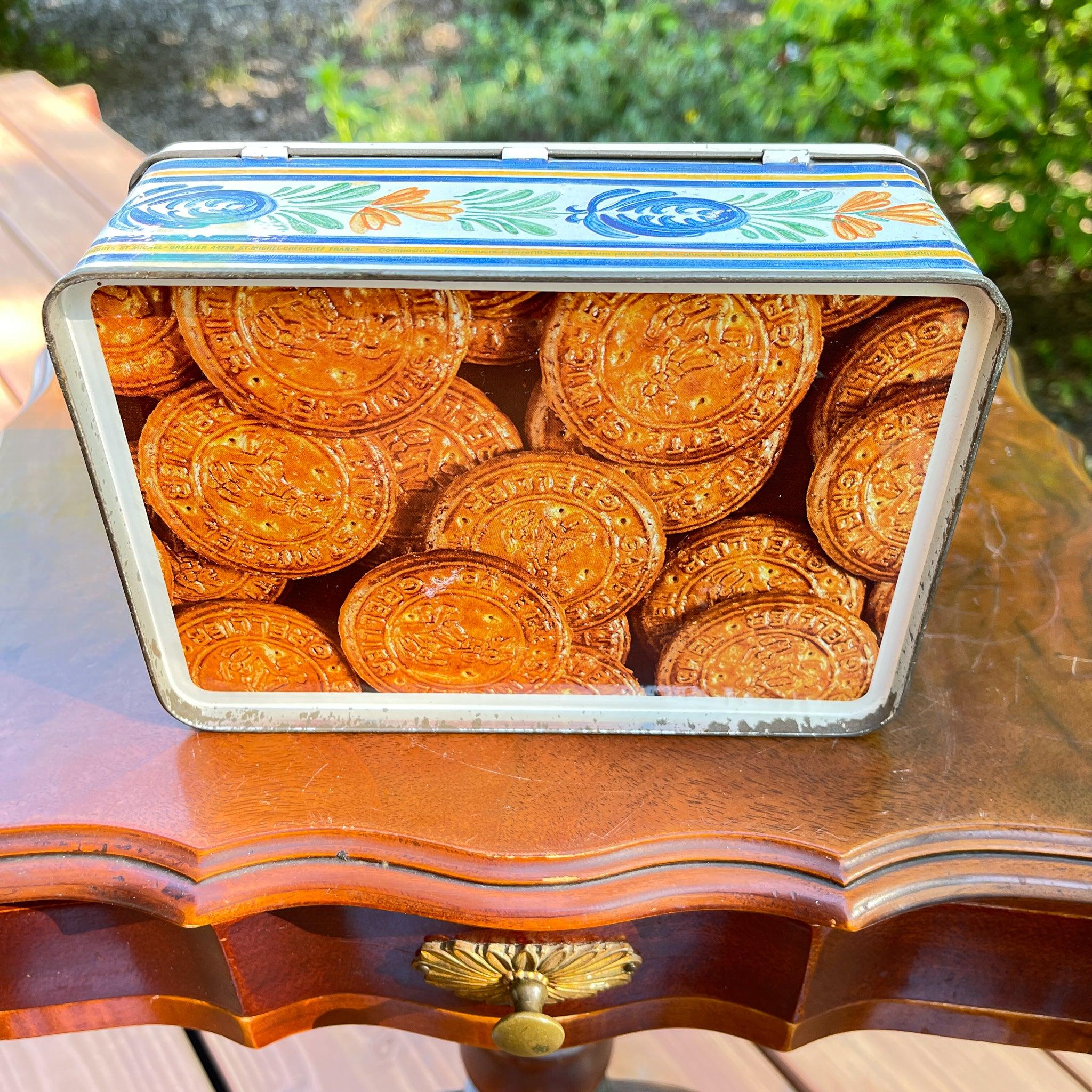 Frans koekblik “Port Haliguen” – Bretagne haven tafereel, ca. 1955–1970 - The Collectionist