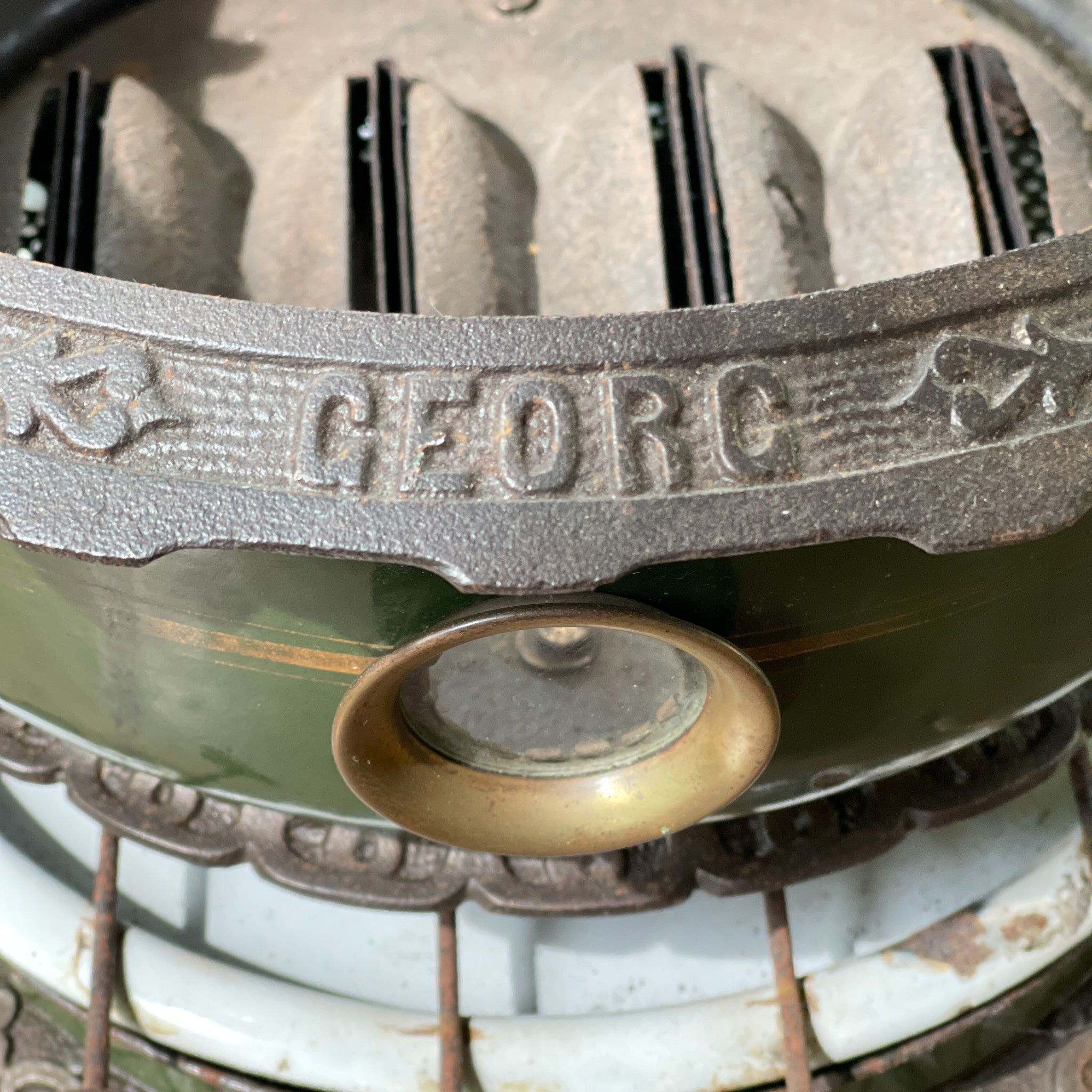 Gietijzeren 4 Pits Original Haller Petroleumstel - The Collectionist