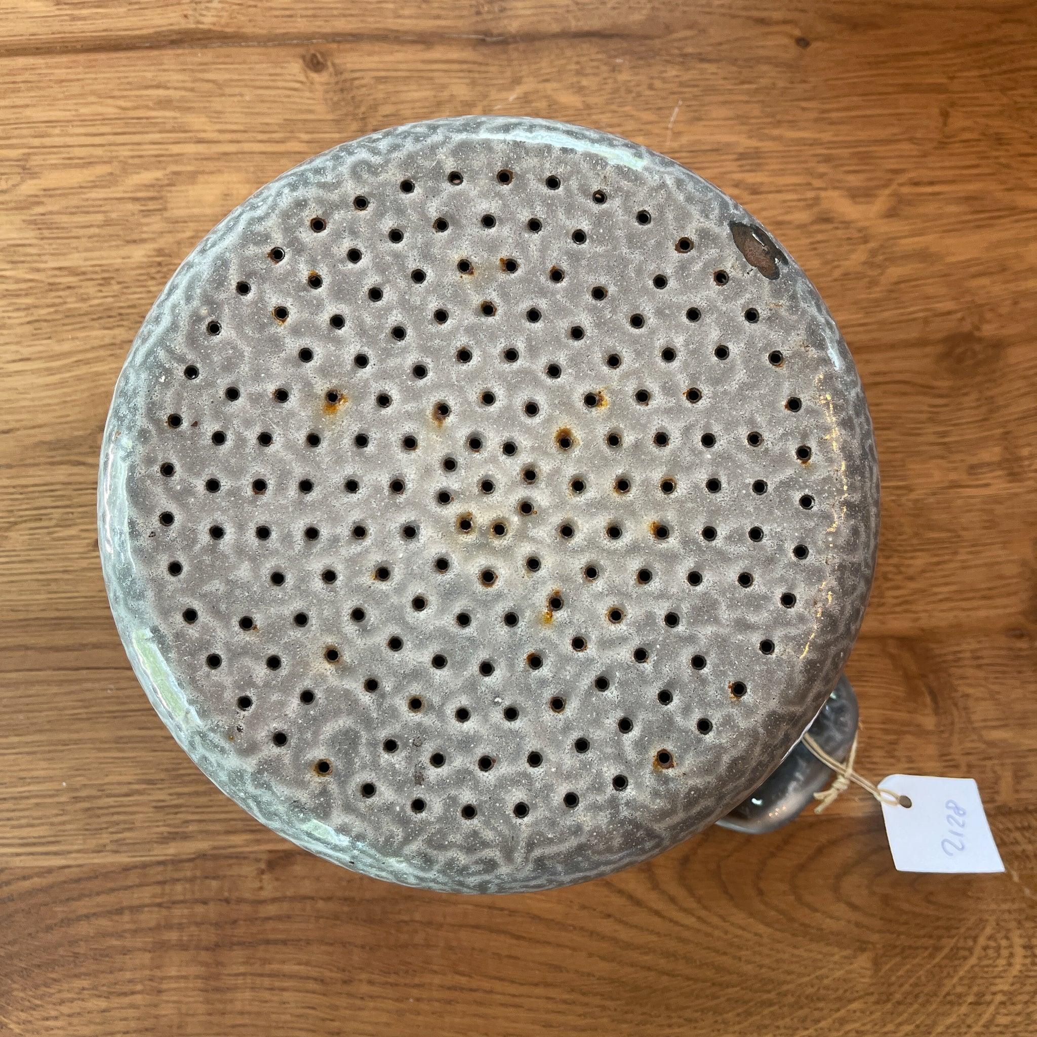 Grijs gewolkt emaille inzet - The Collectionist