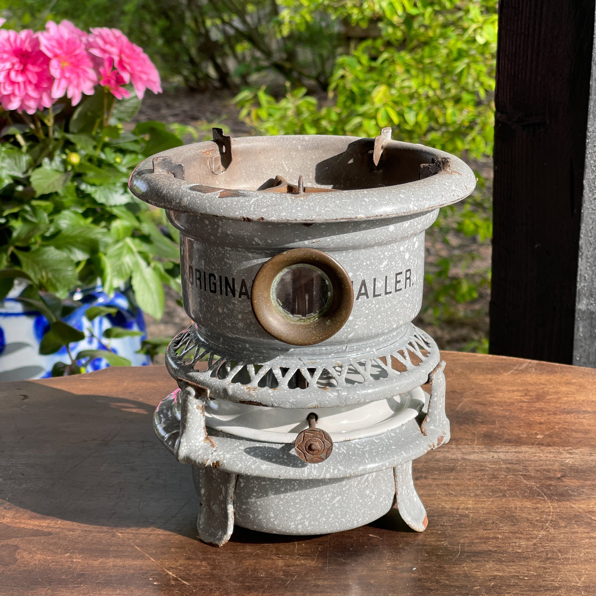 Grijs Gewolkte Original Haller Petroleumstel - The Collectionist
