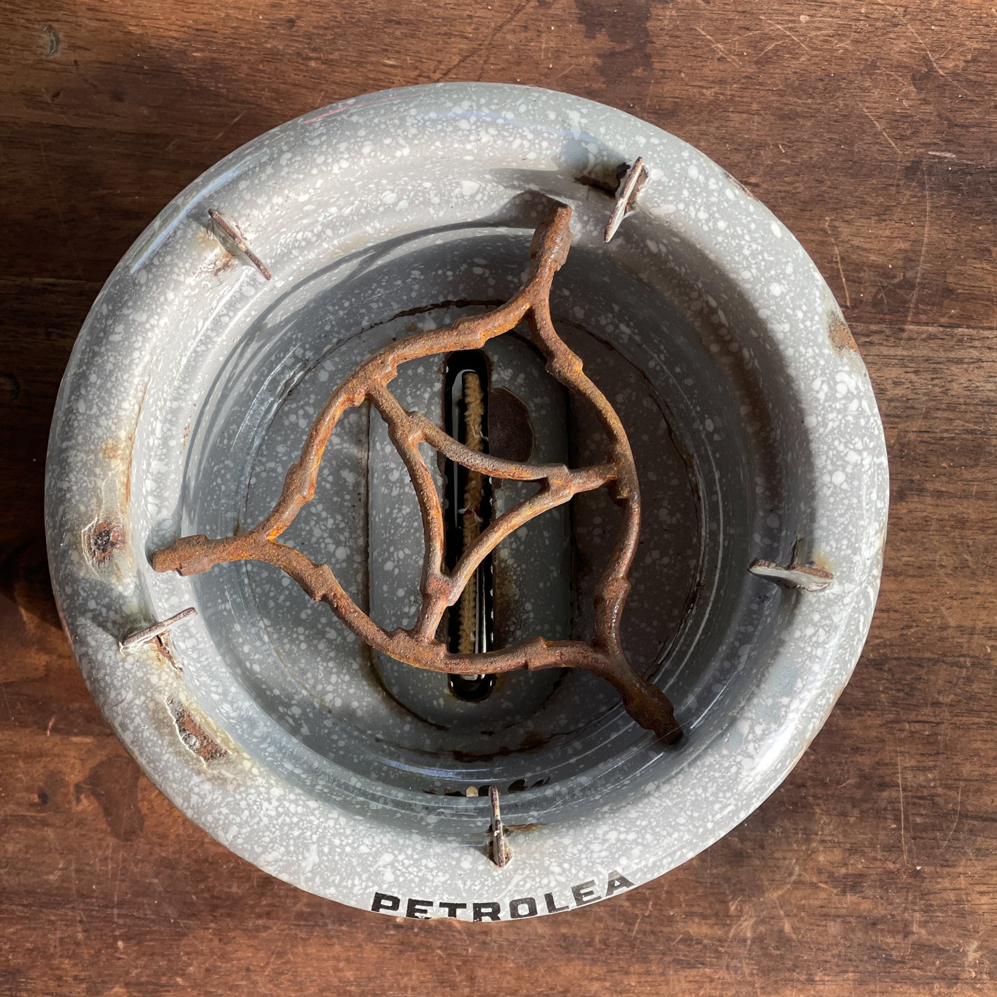 Grijs Gewolkte Original Haller Petroleumstel - The Collectionist
