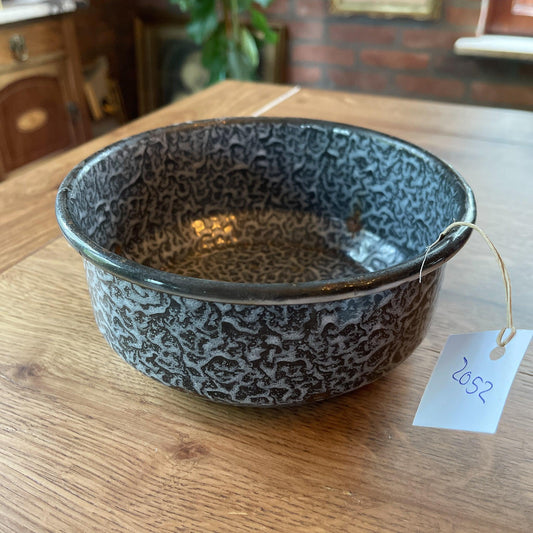 Grijze emaille schaal - Bamestra Curiosa