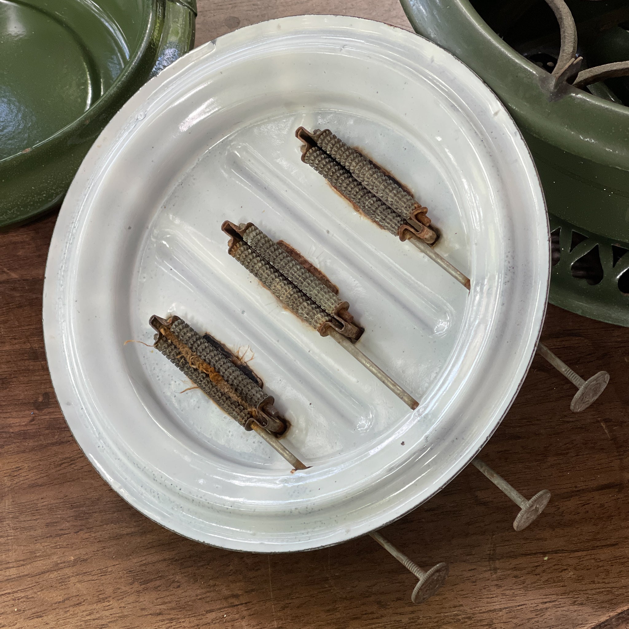 Groene 3 Pits Original Haller Petroleumstel - The Collectionist