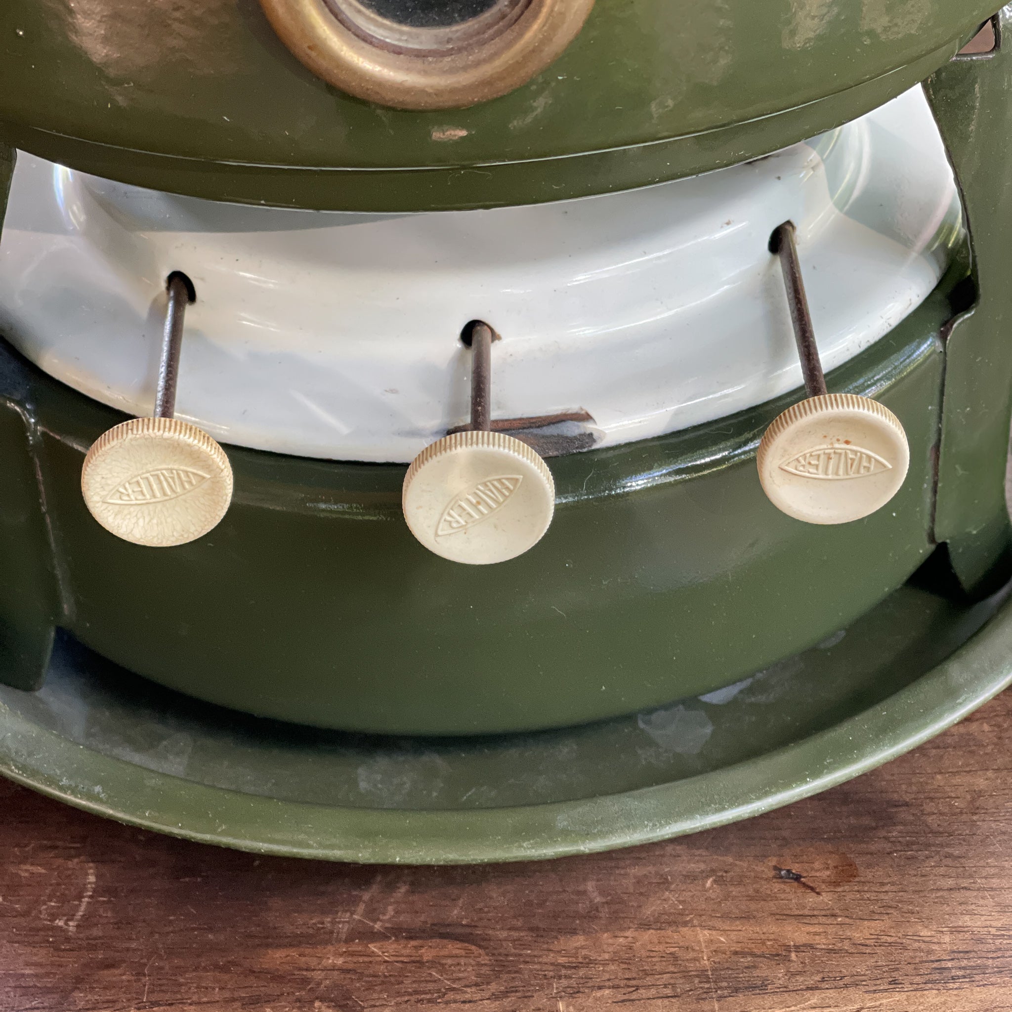 Groene 3 Pits Original Haller Petroleumstel - The Collectionist