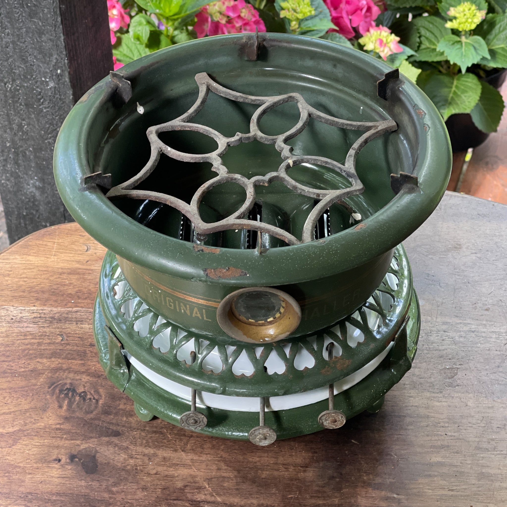 Groene 3 Pits Original Haller Petroleumstel - The Collectionist