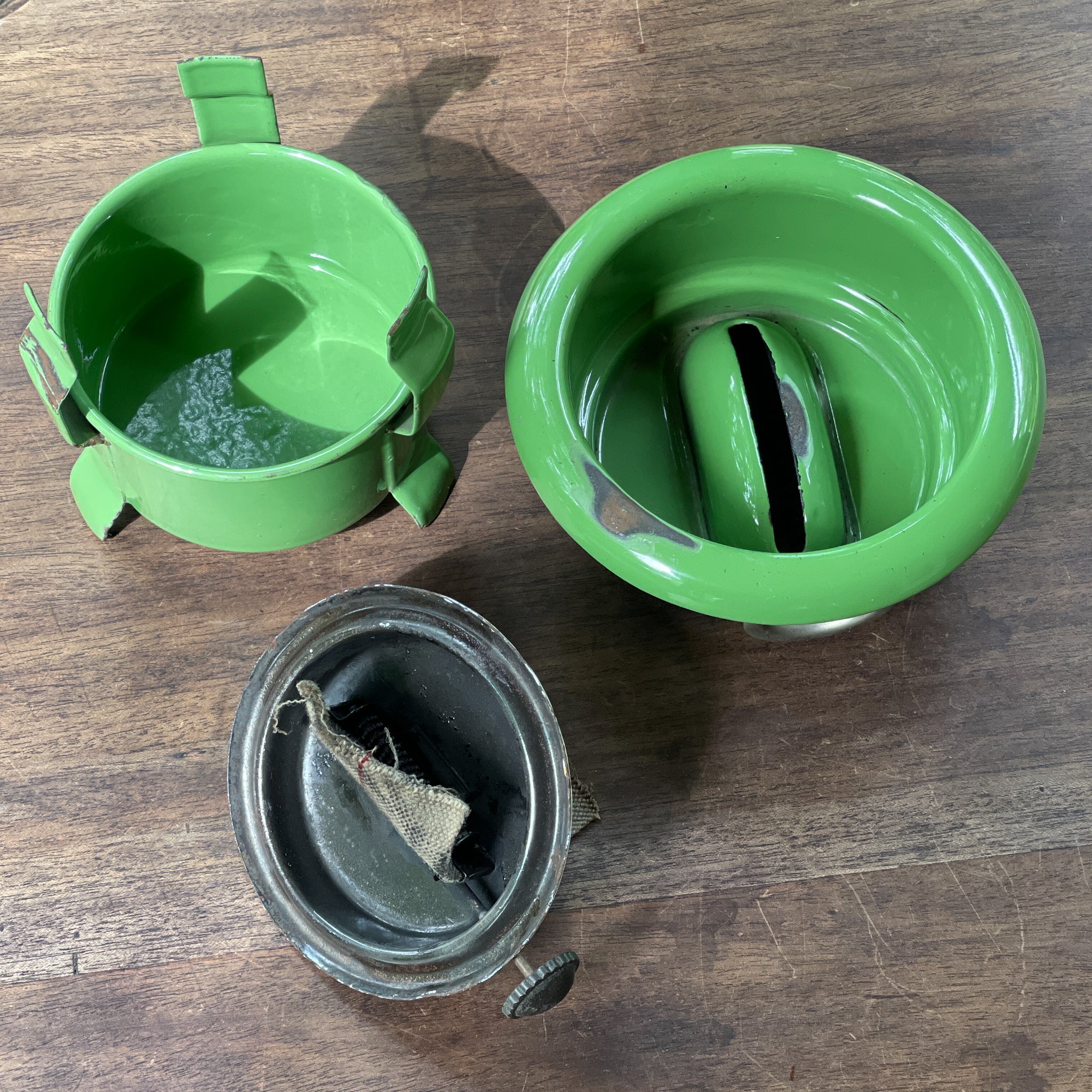 Groene Becon 1 Pits Petroleumstel - The Collectionist