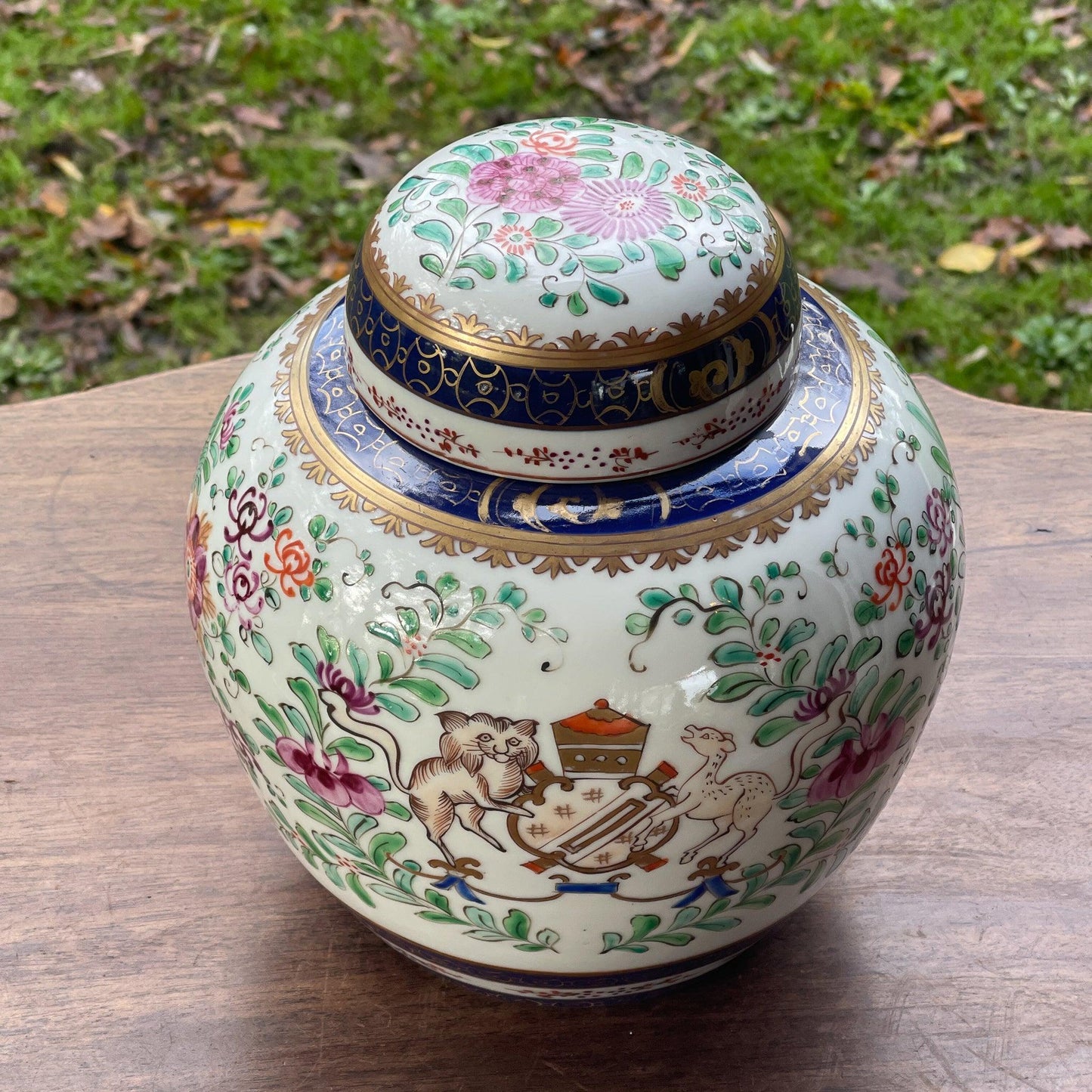 Grote antieke Chinese gemberpot - Bamestra Curiosa