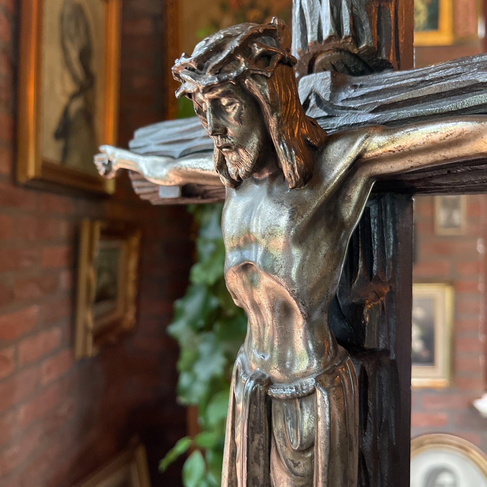 Grote antieke crucifix - The Collectionist