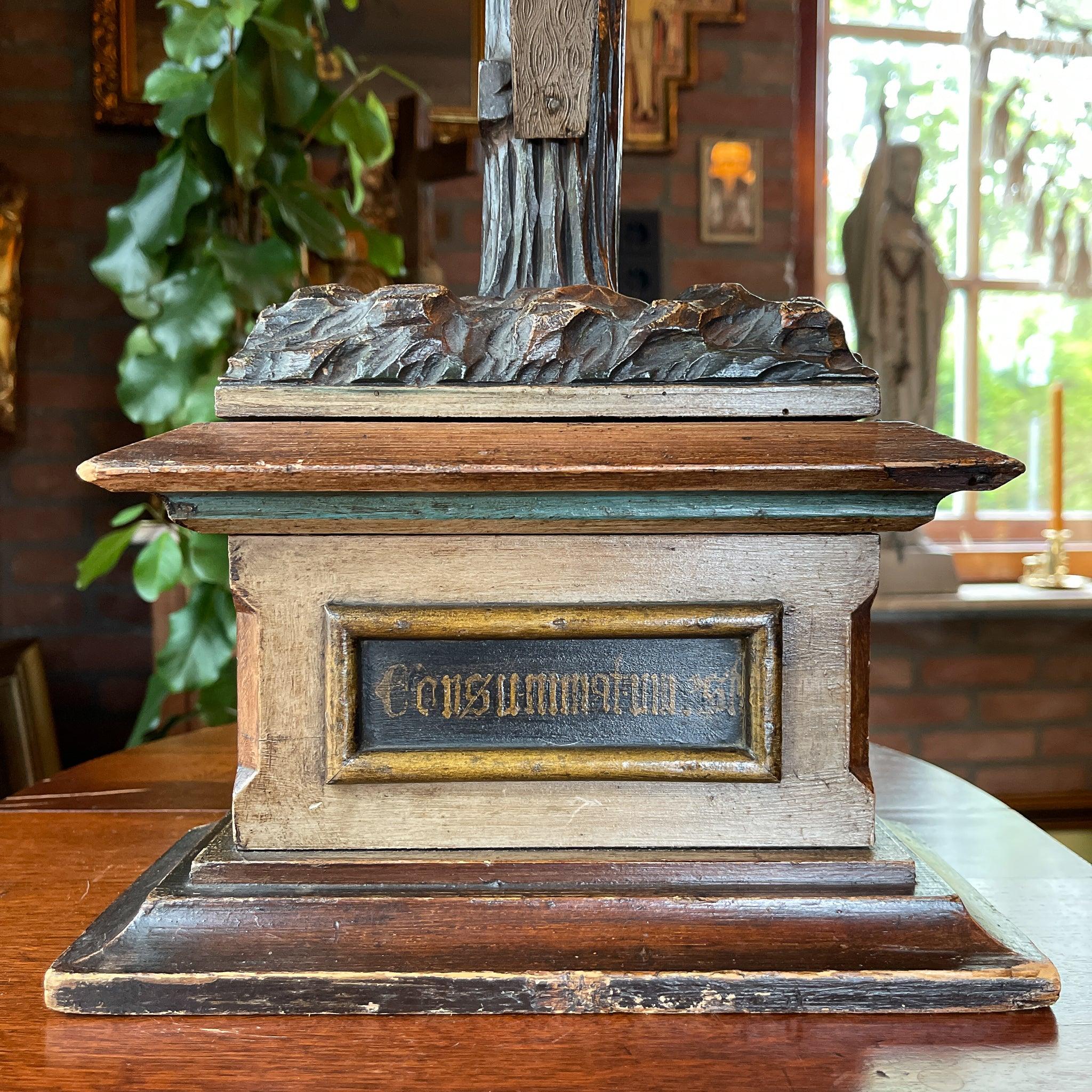 Grote antieke crucifix - The Collectionist