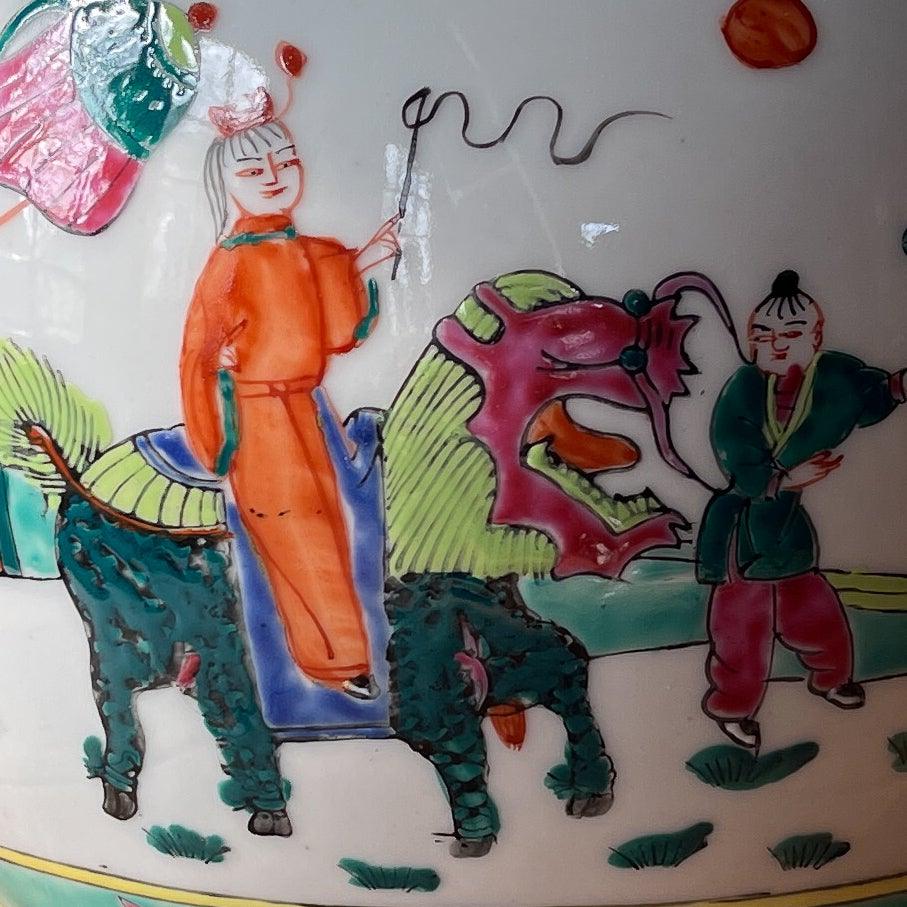 Grote Chinese gemberpot - Bamestra Curiosa