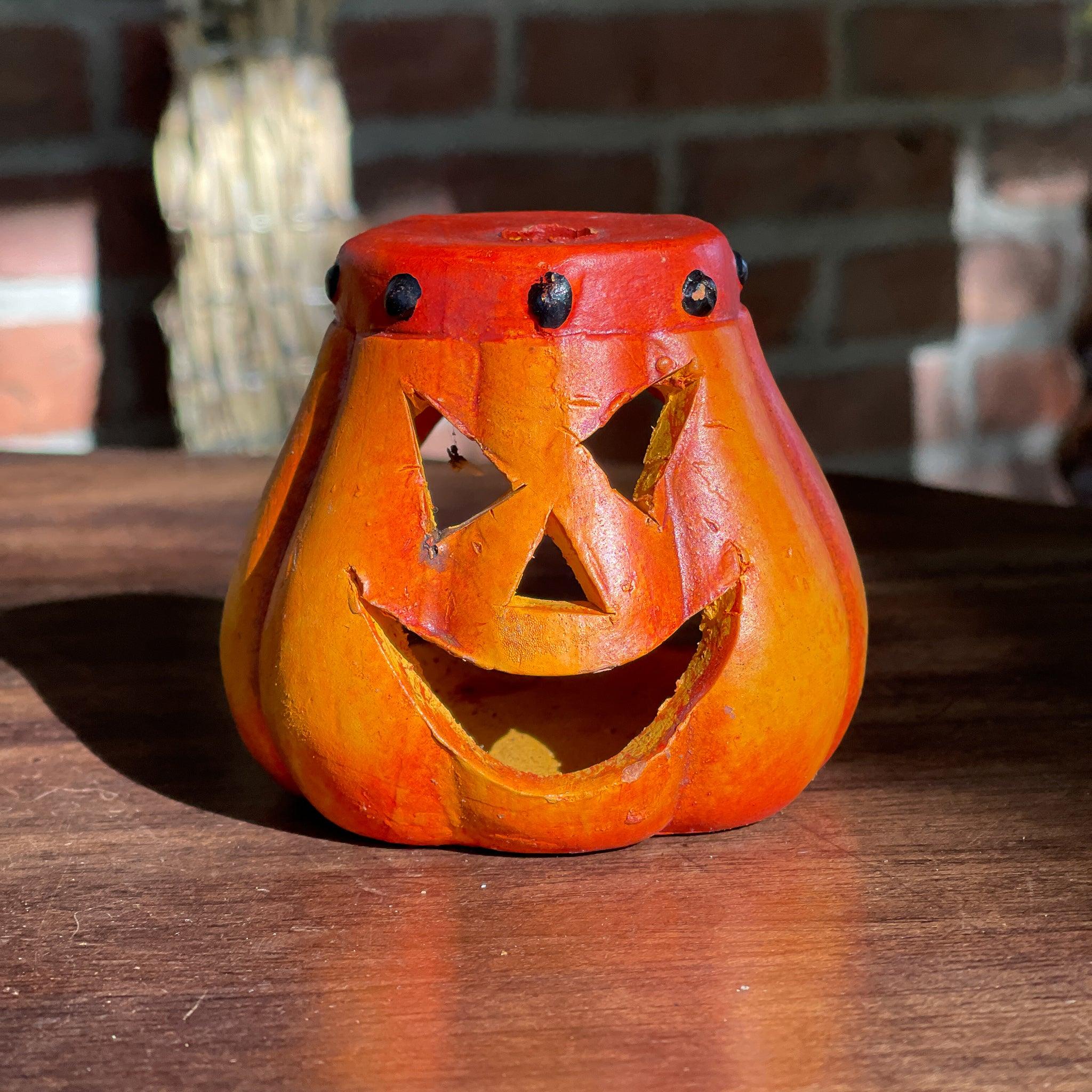 Halloween pompoen theelichtje - The Collectionist