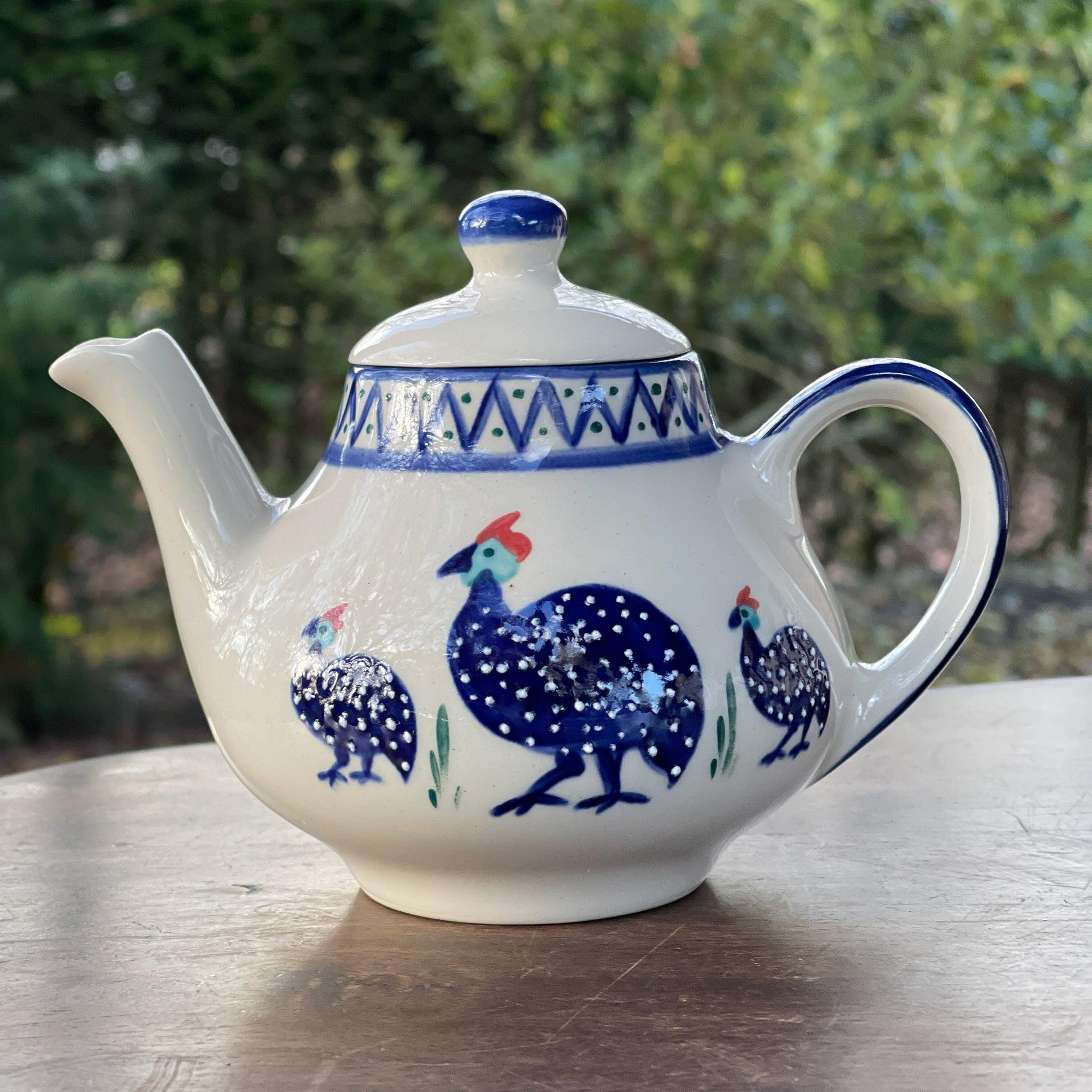 Handgeschilderd theepotje uit Zuid Afrika - The Collectionist